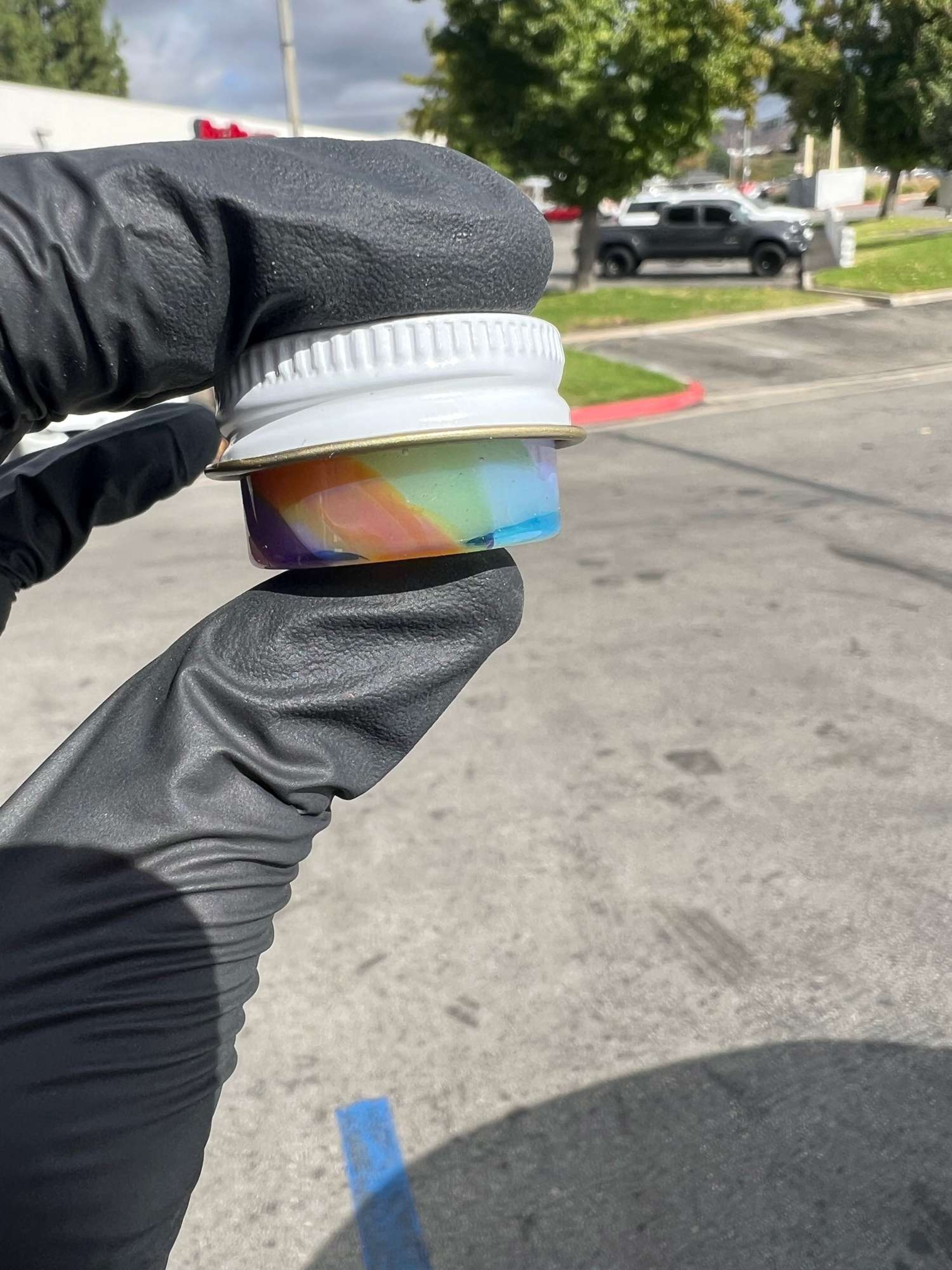 Empty1glass micro jar beach ball image 0