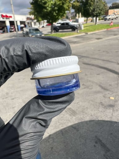 Preview pic of Empty1glass micro jar blue