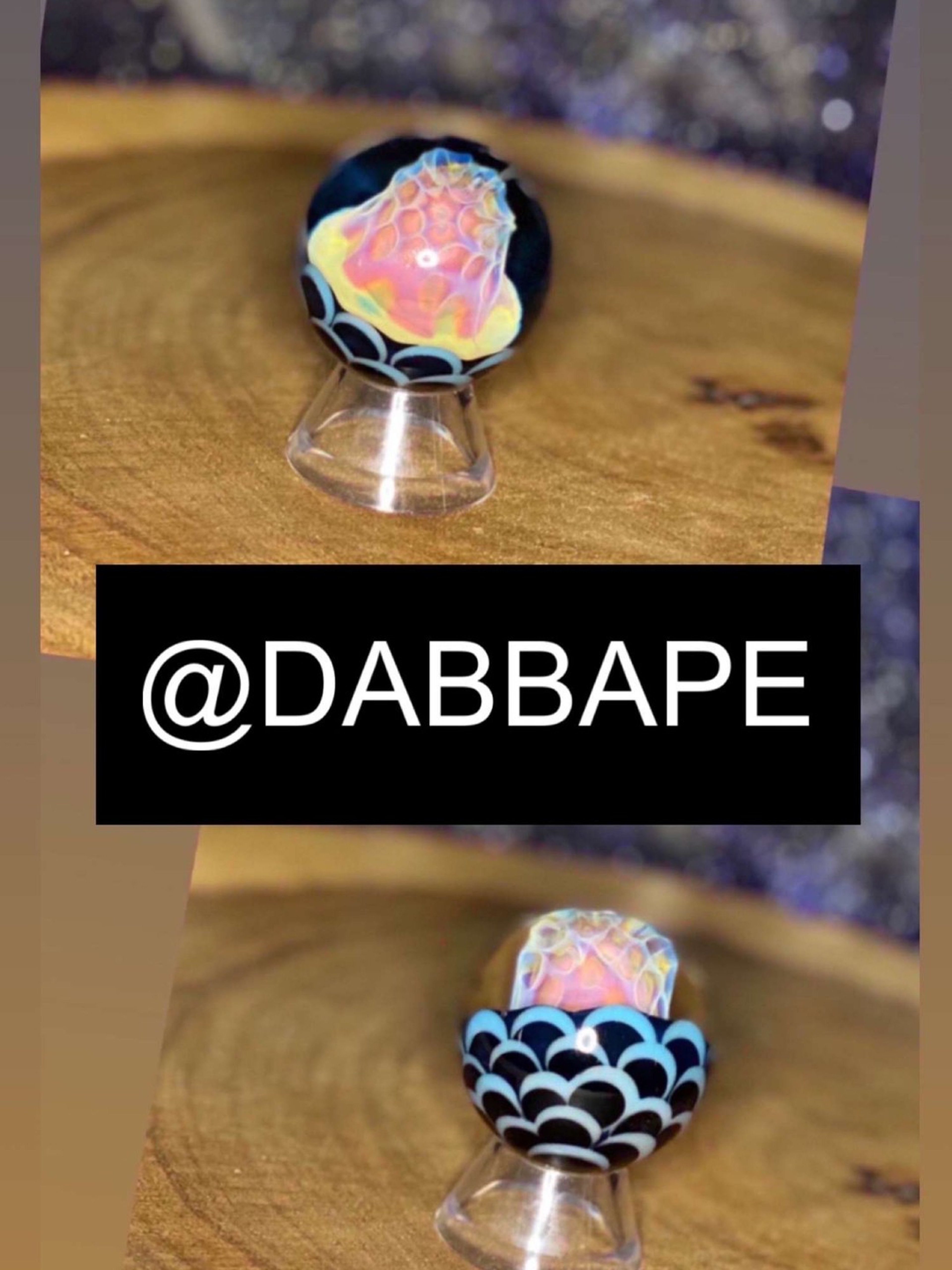 Gold Implosion Fumed Marble image 0