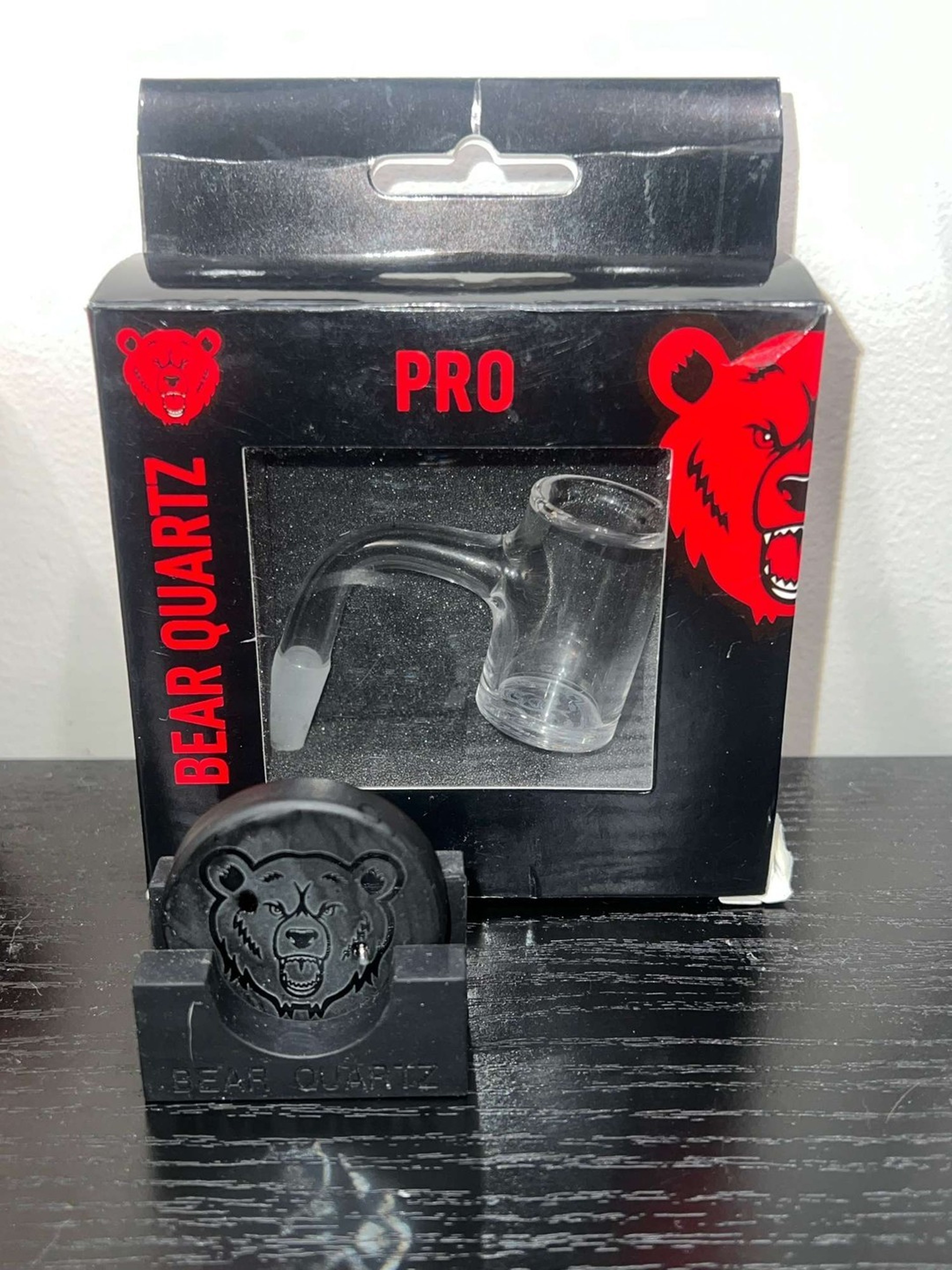 Bear Quartz Pro Banger + Carb Cap image 0