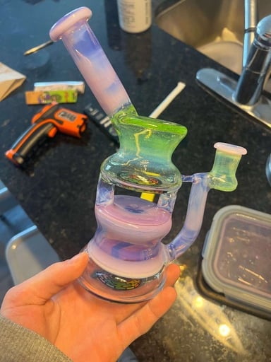 Preview pic of Trippy Blooper by @popdglassart on insta