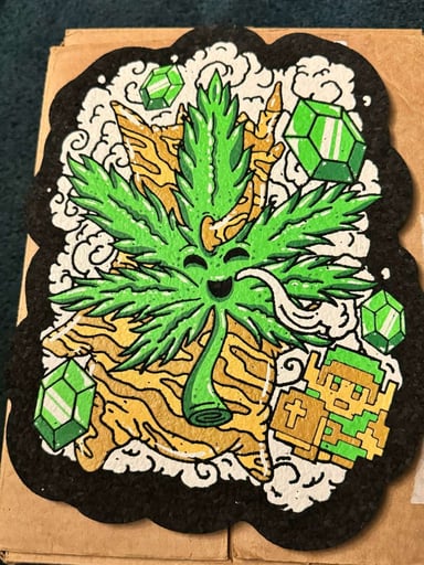 Preview pic of Green korok leaf! Retro Zelda inspired by dmc