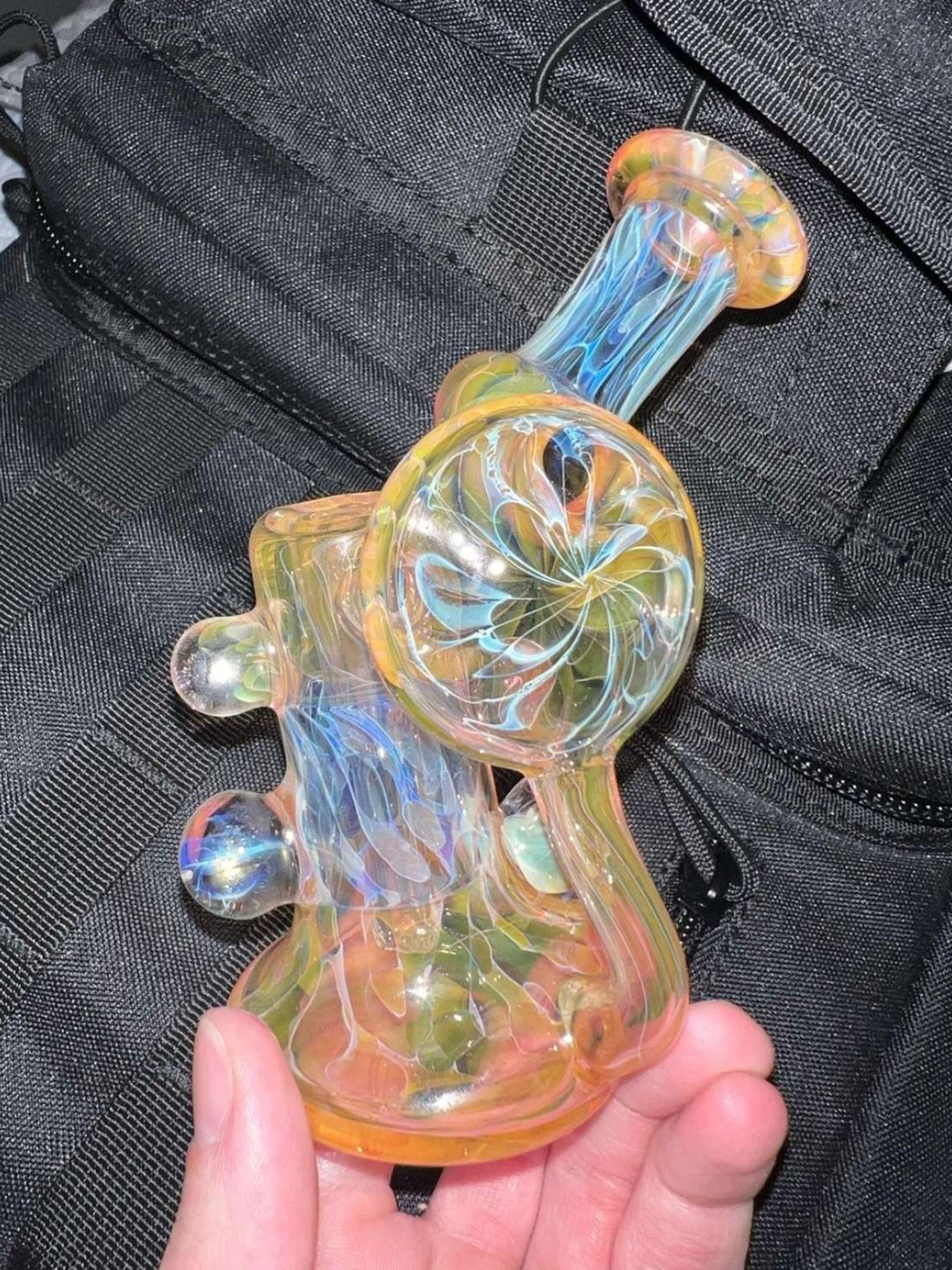 Devol Glass Fumed Bub-Cycler image 0