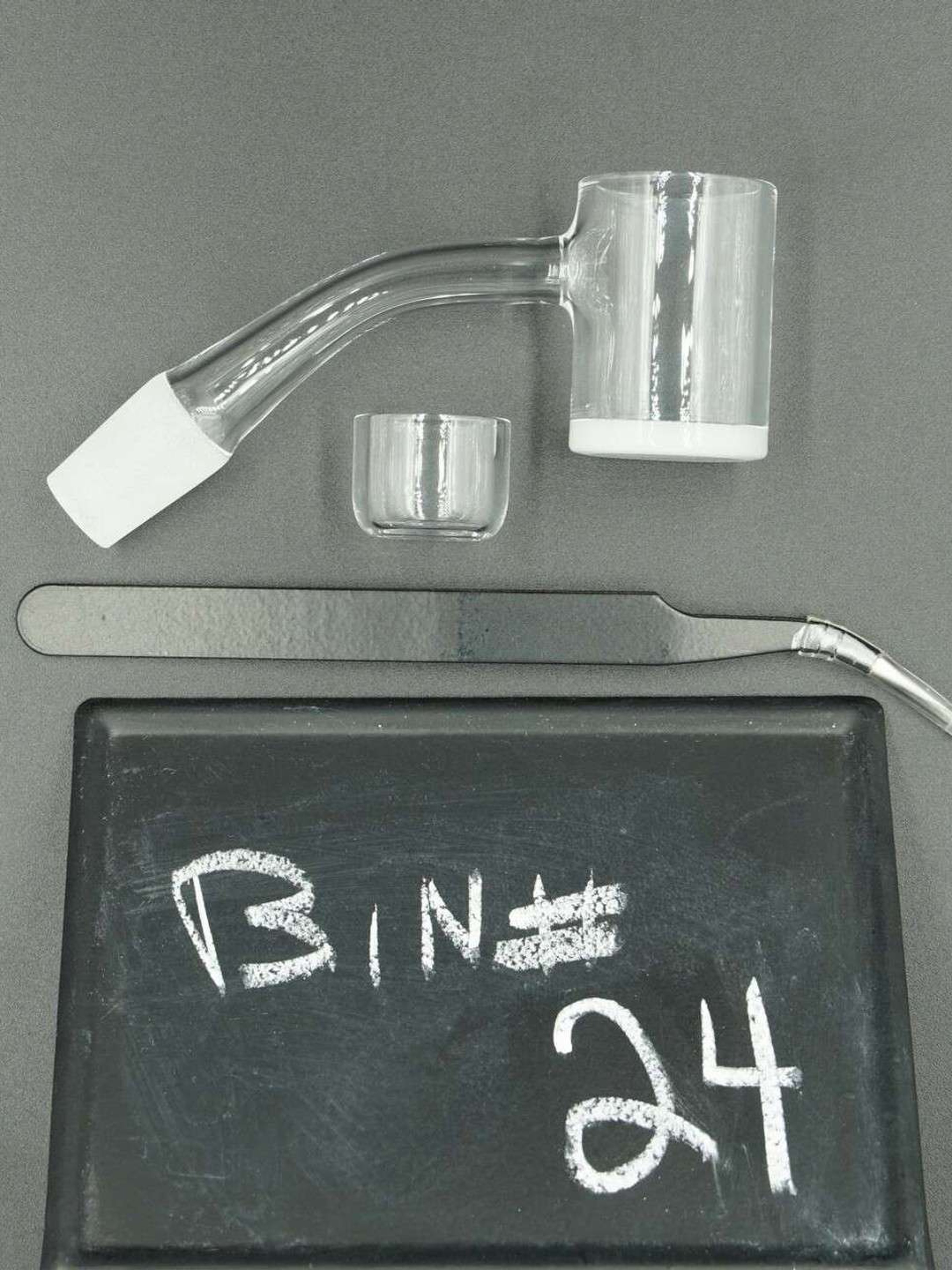 Opaque 45 Degree with Cup and Tweezers image 0