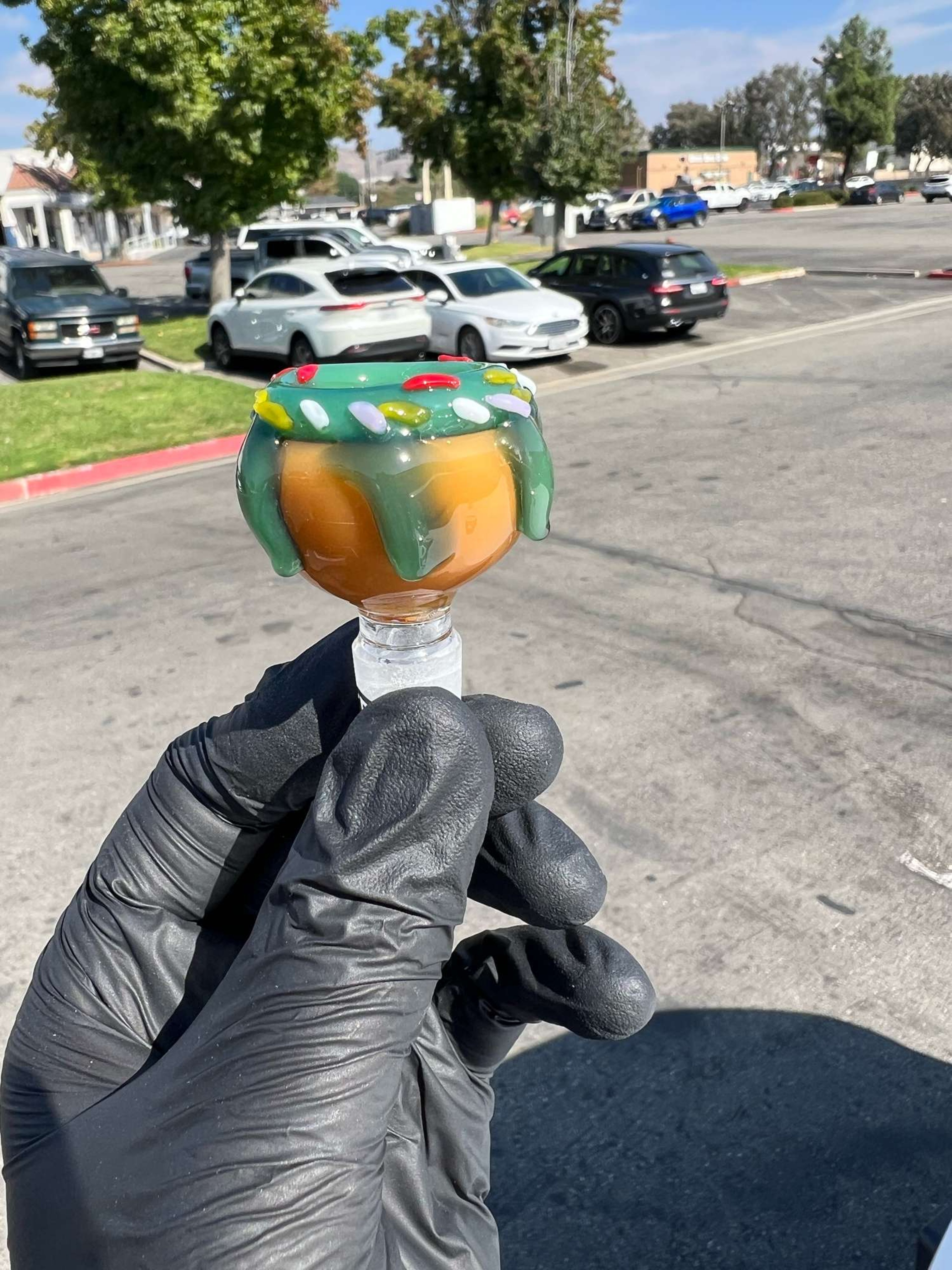 Preview pic of Deli Donut Slide Green