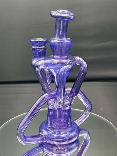 Preview pic of Spun Out Glass Purple Recycler 