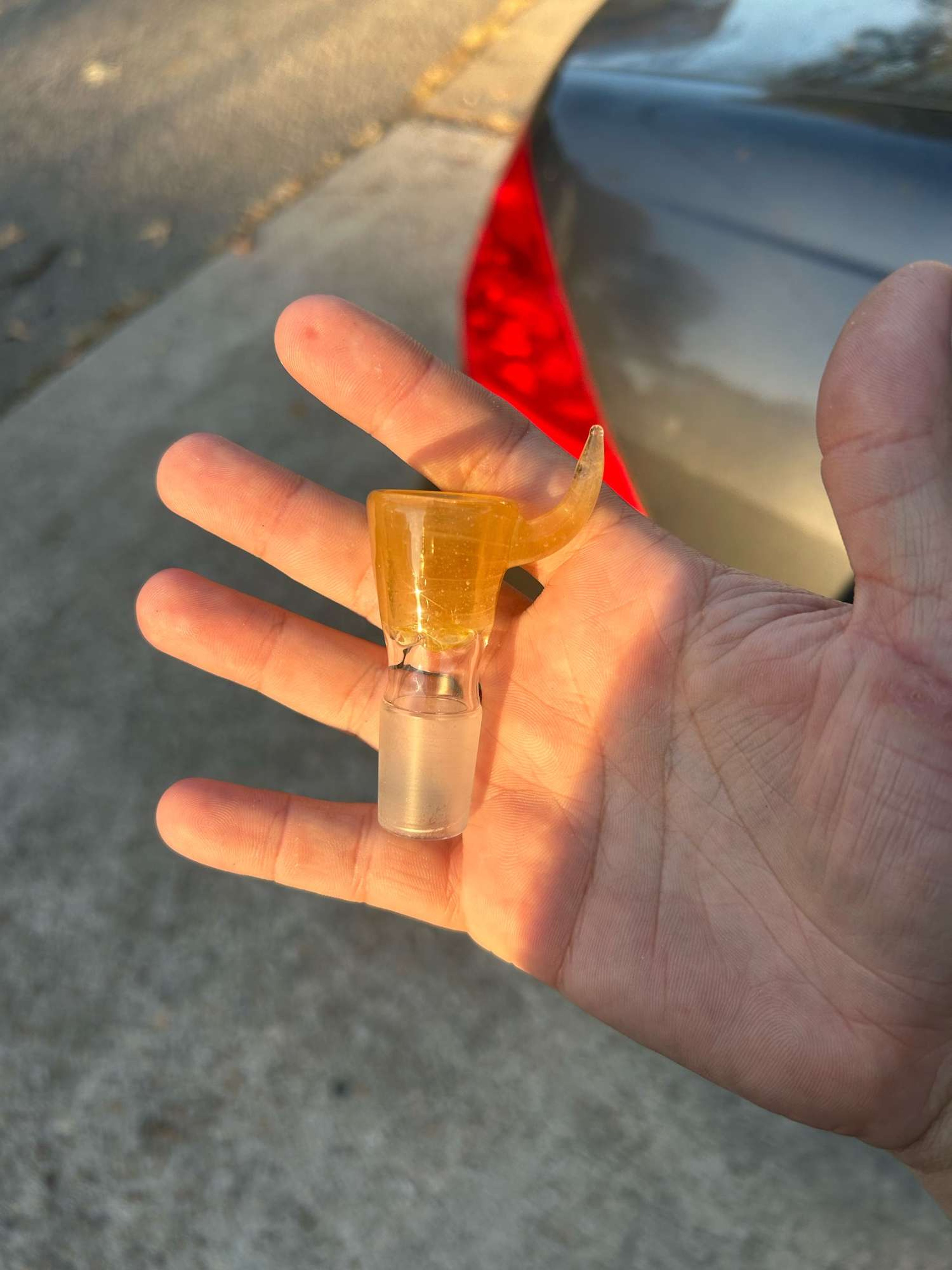 Preview pic of Hand mixed 1of1 SHIFTY PEACH 4hole