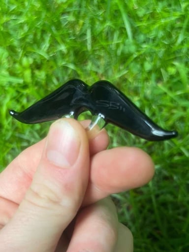 Preview pic of Sakibomb Hackysack Mustache Pendant/Joint Holder ‘11