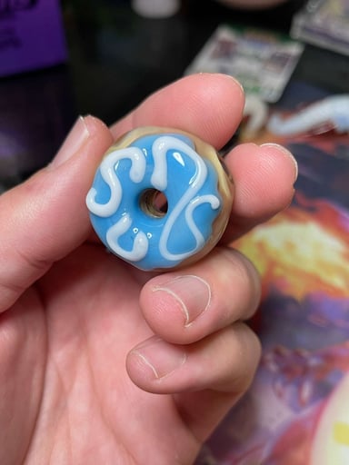 Preview pic of KGBGLASS donut pendant 