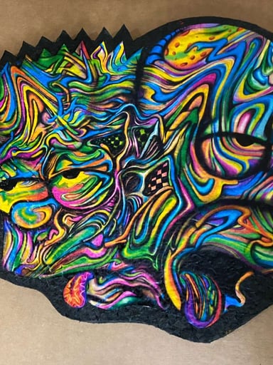 Preview pic of bart x homer mashup mat