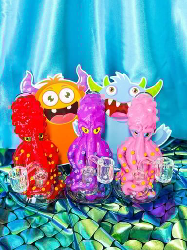 Preview pic of Octopus Monster 7 Inch Water Pipe
