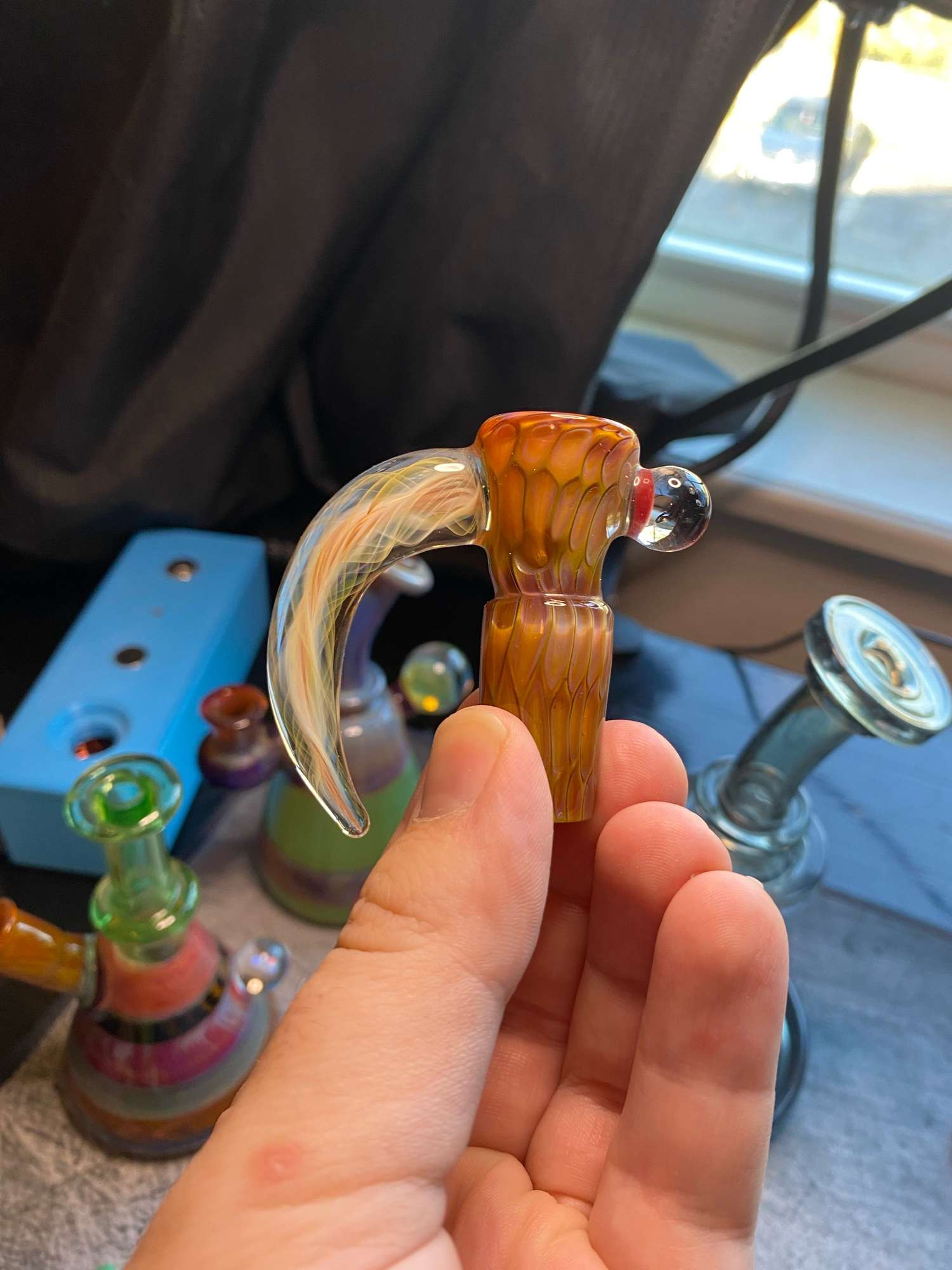 Preview pic of Fully fumed pinch 18mm slide