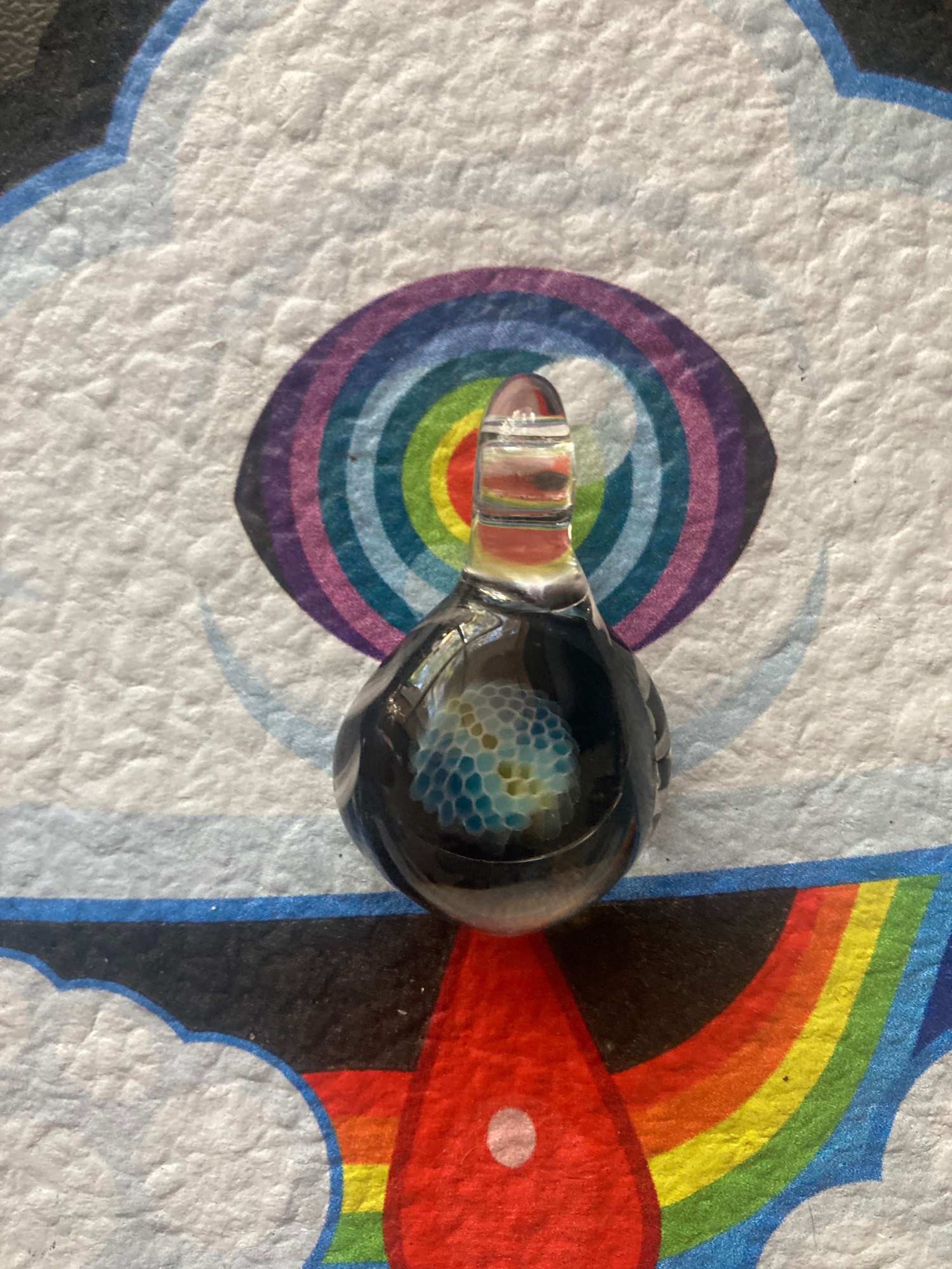 Millie pendy from blue jay glass image 0