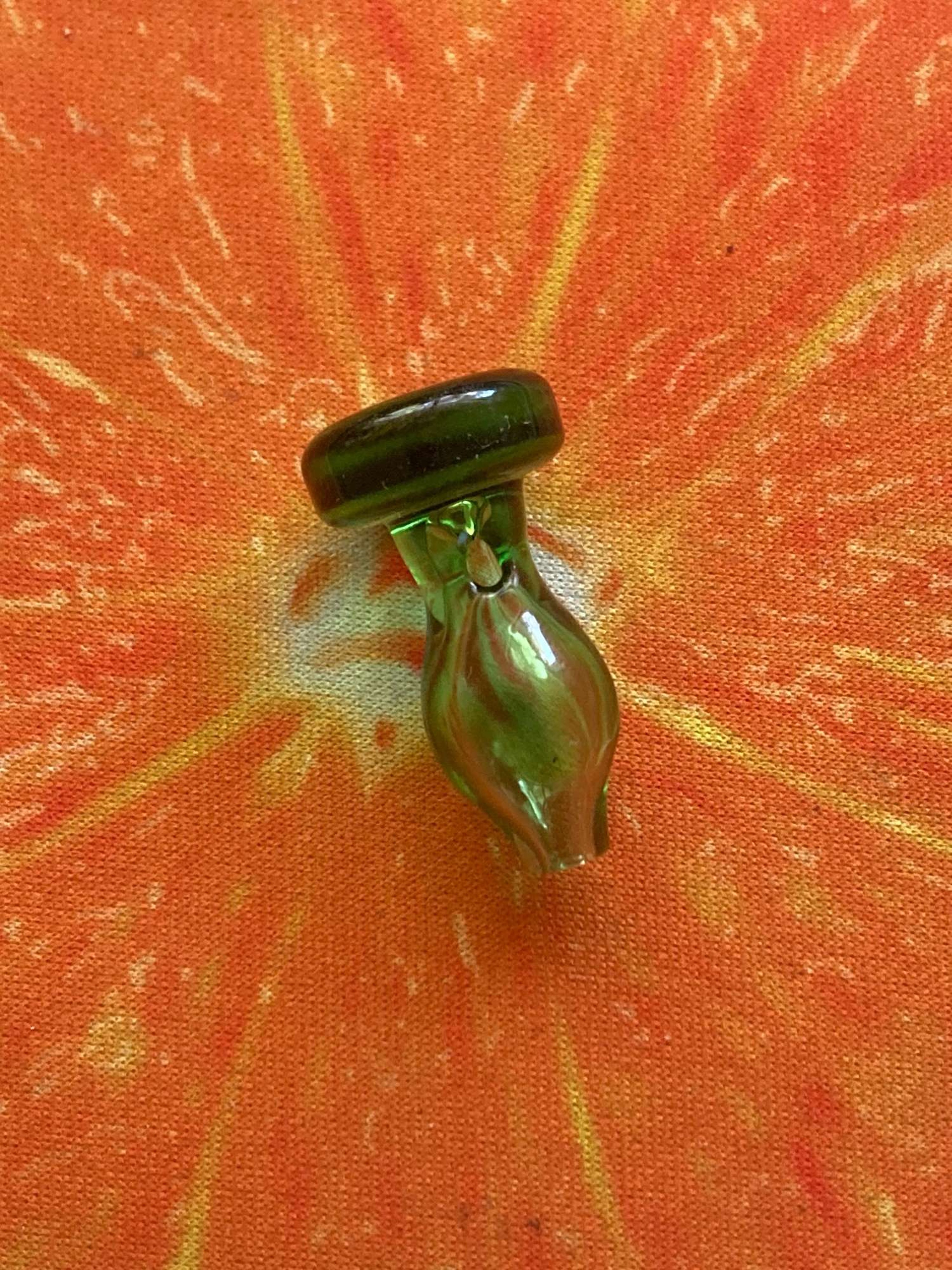 Green puffco ball cap image 0