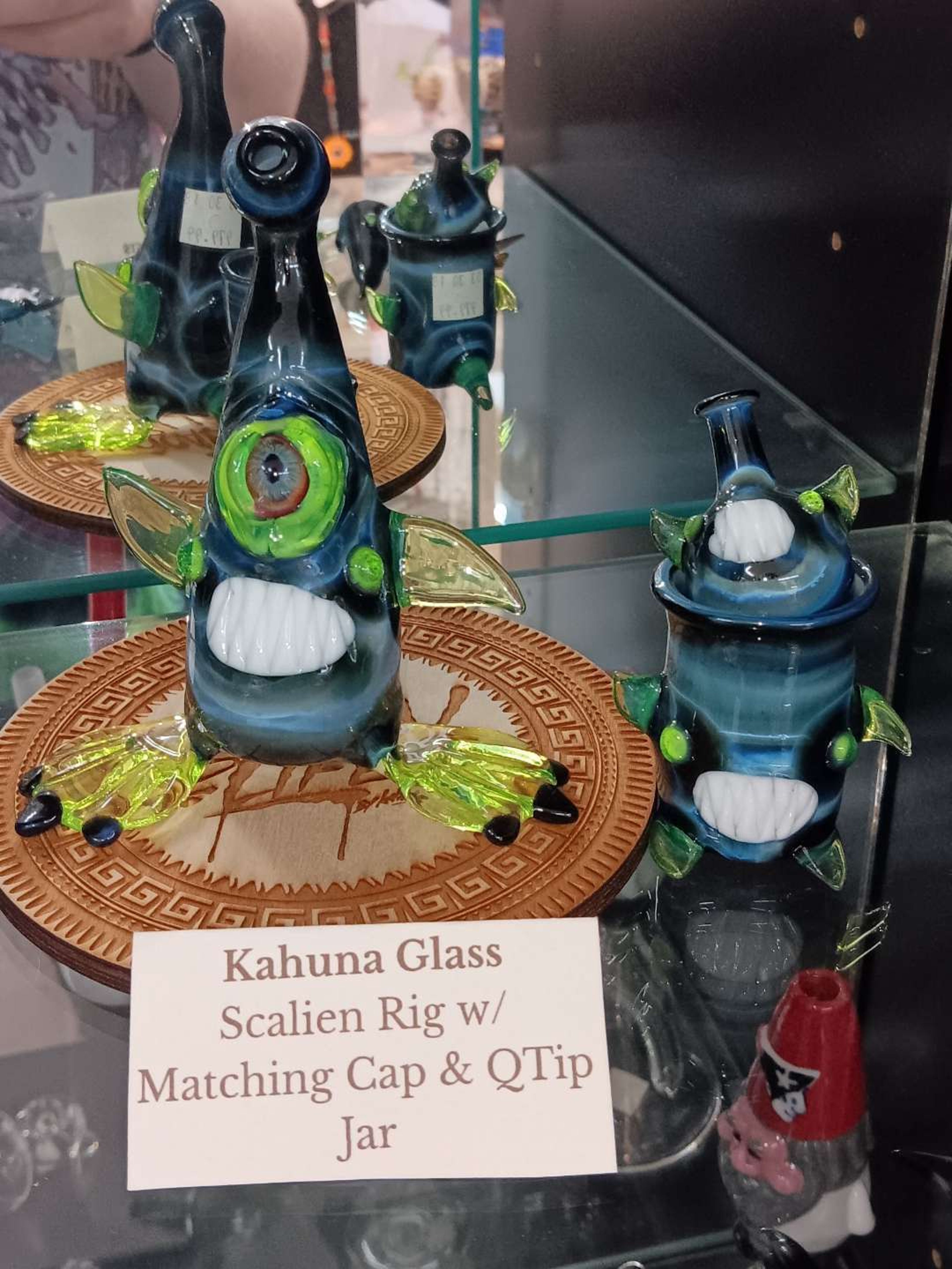 Scalien rig w/ matching cap and Qtip jar image 0