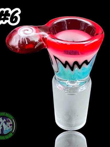 Preview pic of Talon Glass - Worked Flower Bowl #6 (18mm)