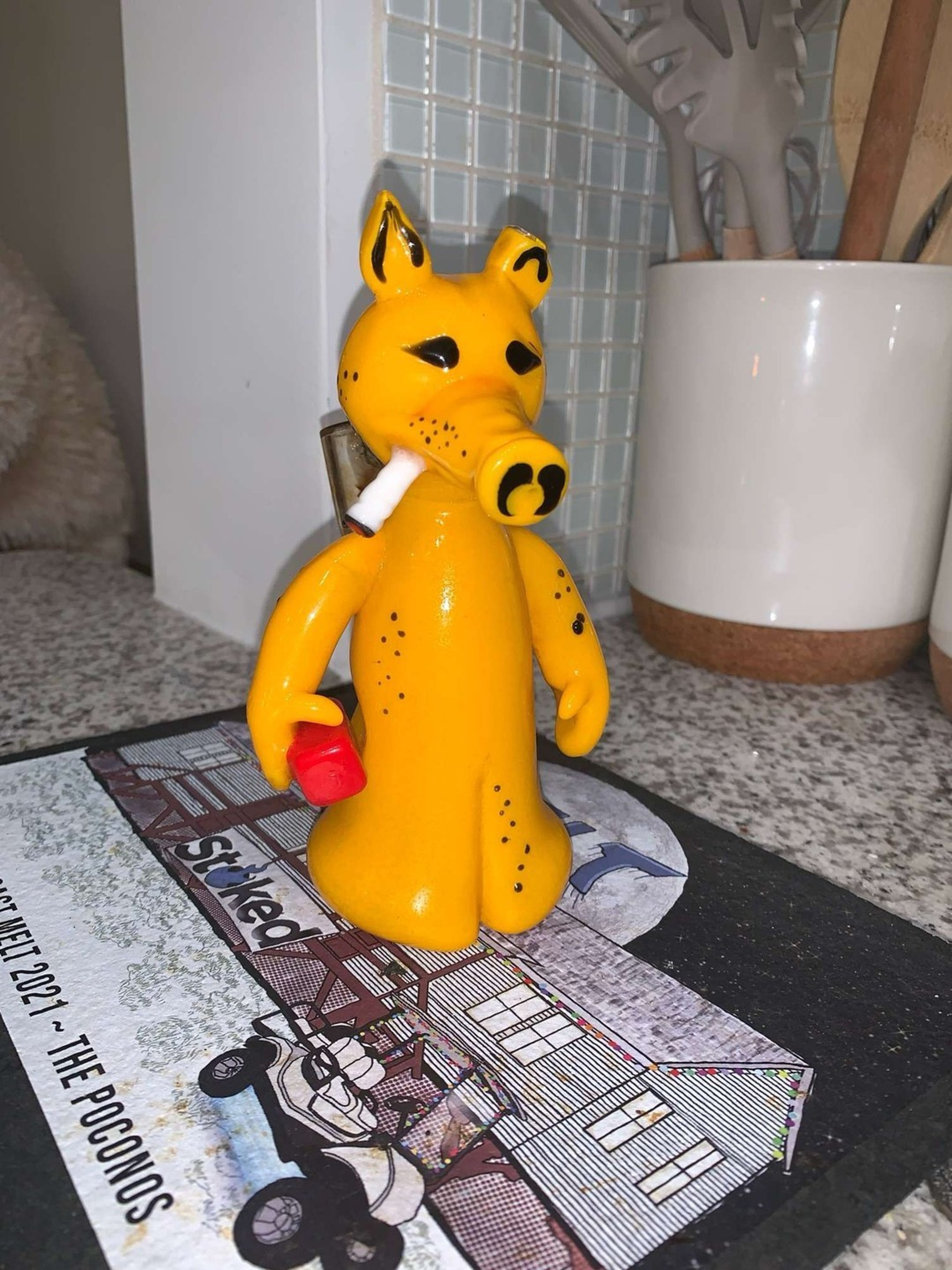 Quasimoto by Kiebler47 X Silva Works Glass image 0