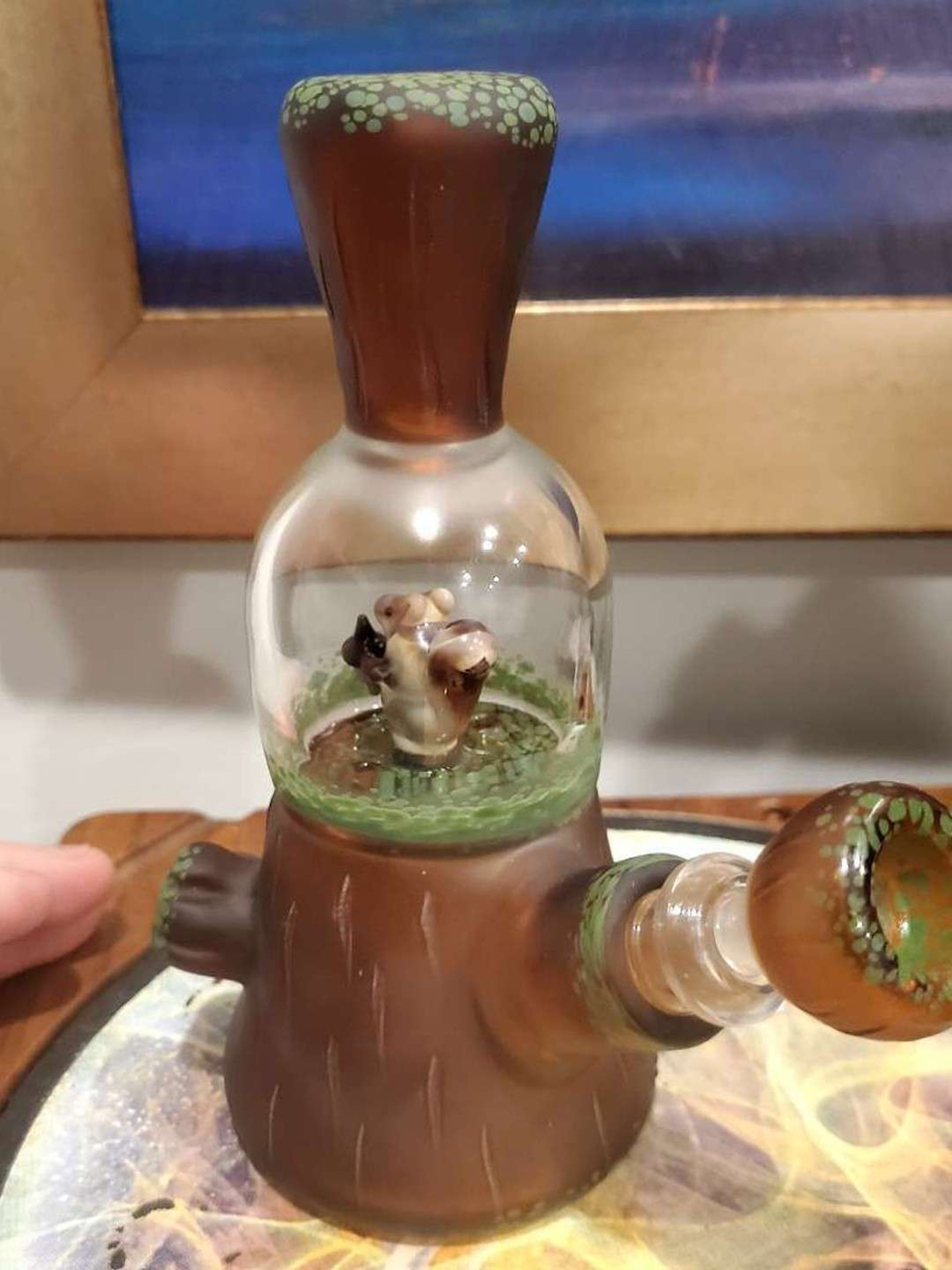 10mm Wood Grain Squirrel Rig image 0