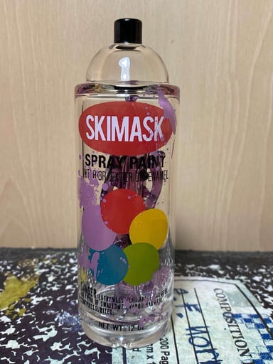 Preview pic of ski mask glass spray paint can puffco peak attachment