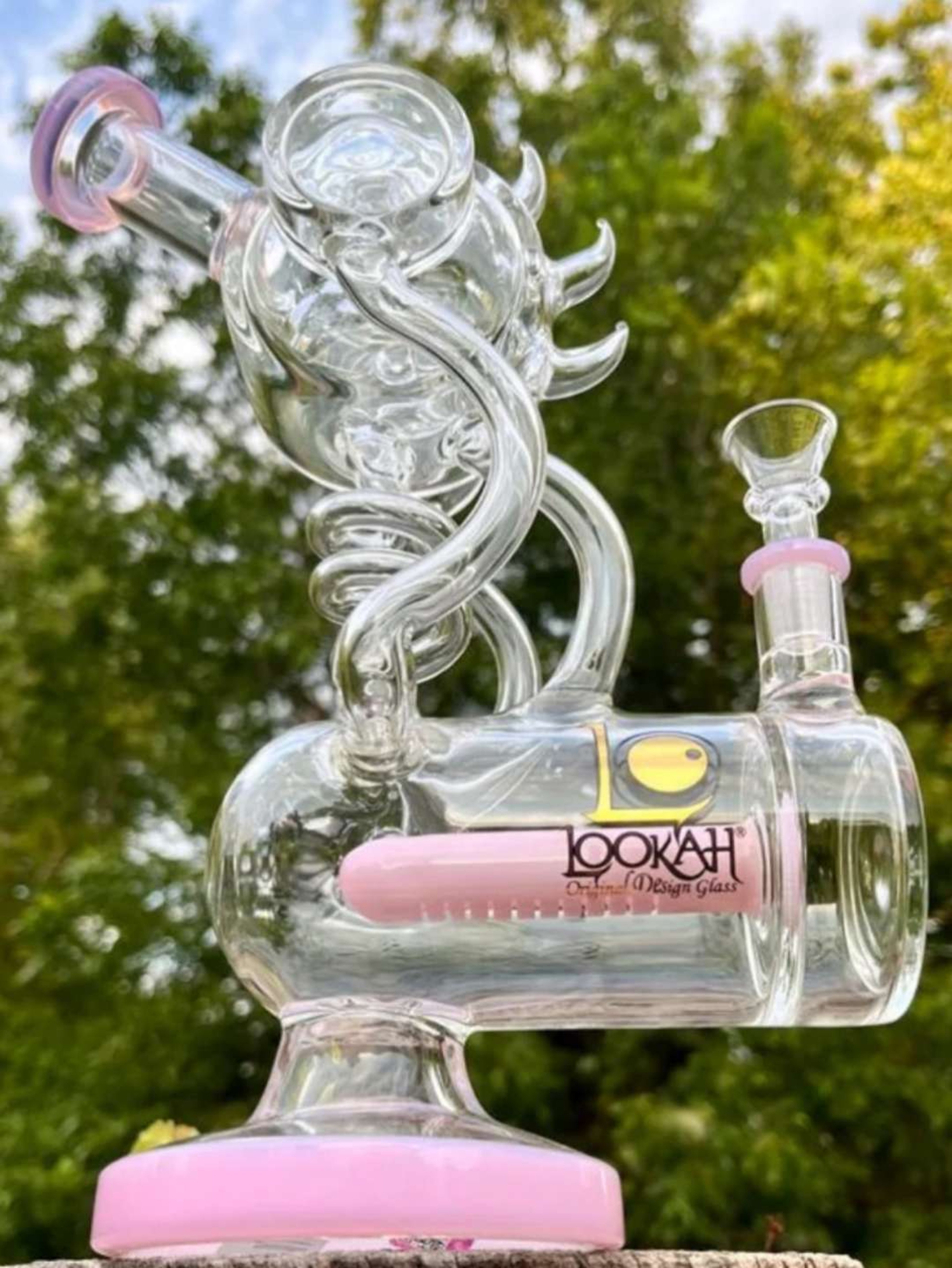 LOOKAH 12” Sunbird Bong Water Pipe & Rig image 0