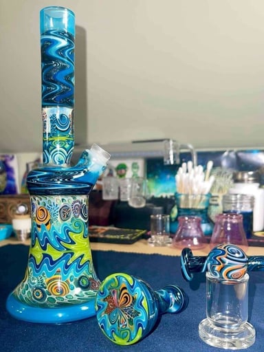 Preview pic of Blueberry x Dillinger Tube Set w/ UV accents