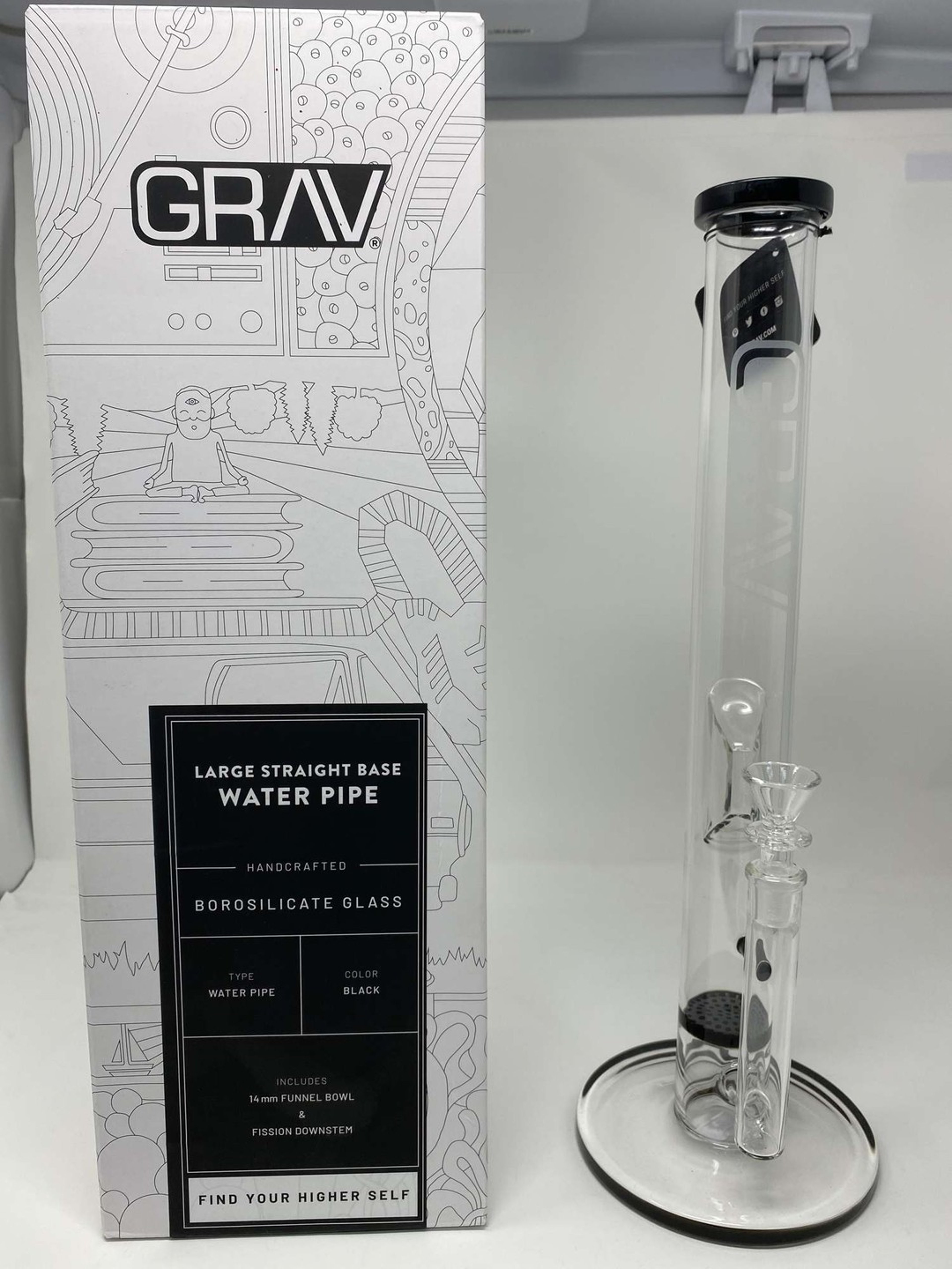 Preview pic of Grav Straight Tube Showerhead 