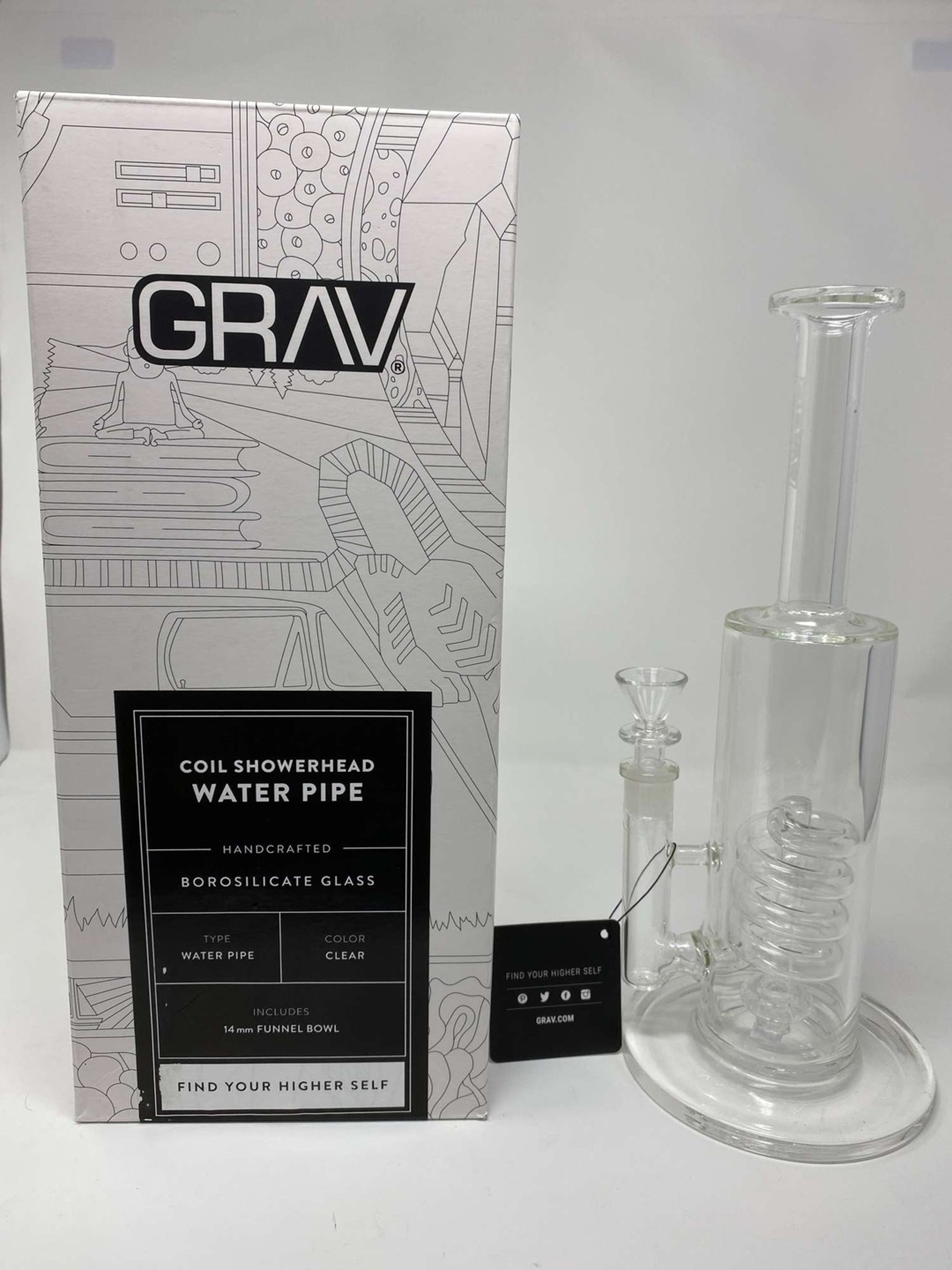 Preview pic of Grav Coiled Shower Head