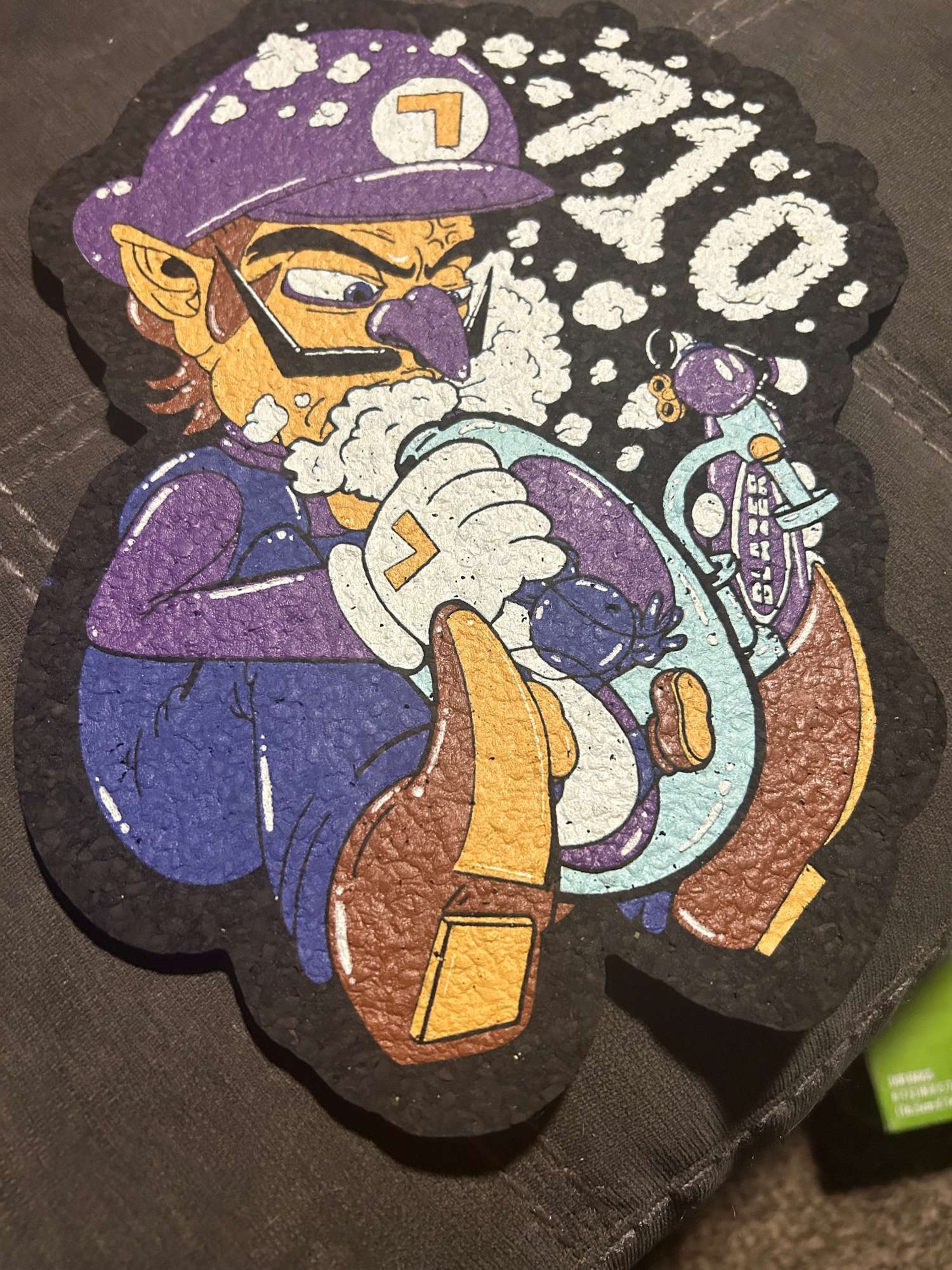 Preview pic of LE 710 waluigi colab mat