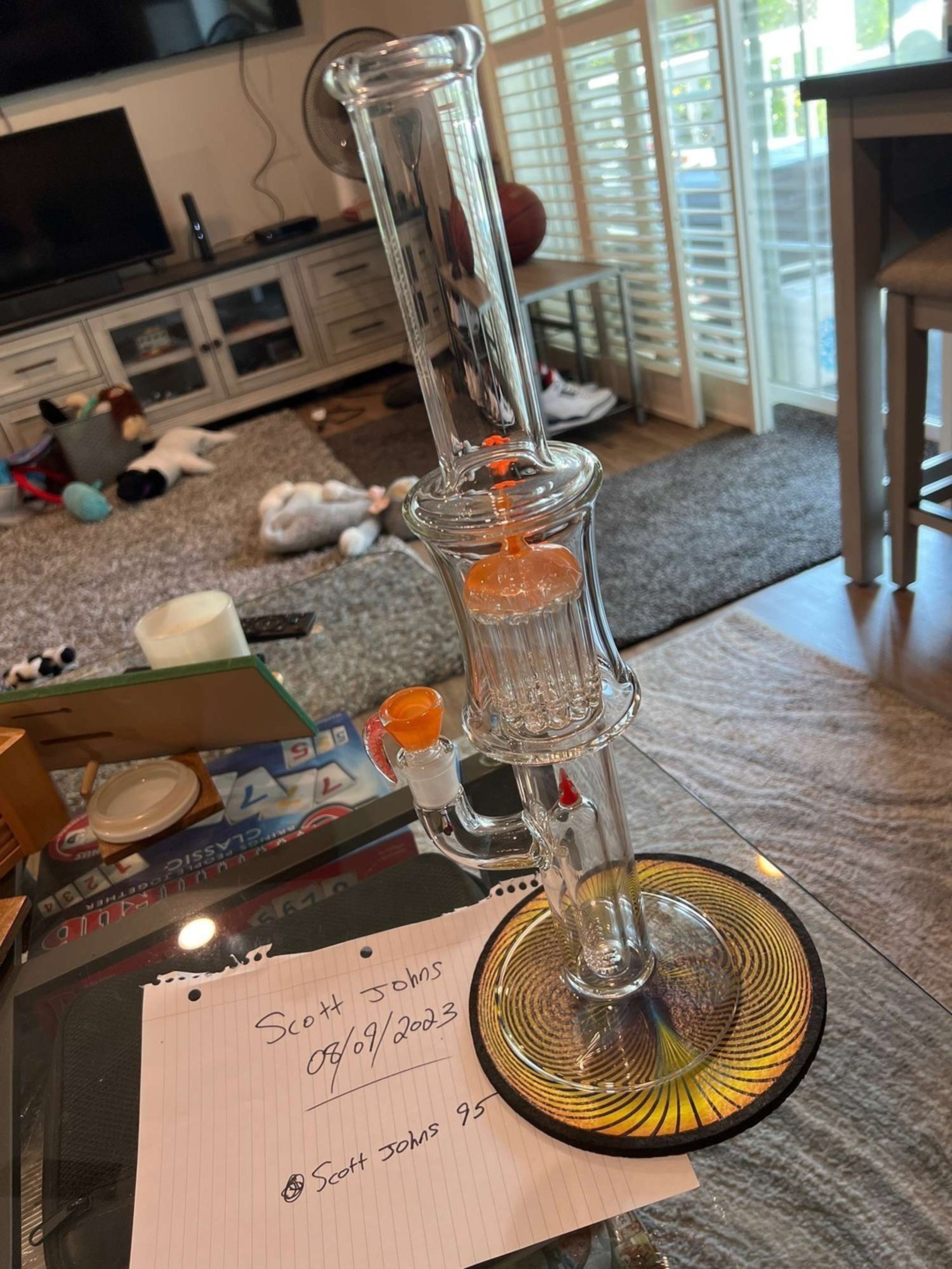 Fixed 180 grid to 12 arm lava with matching full color bowl image 0