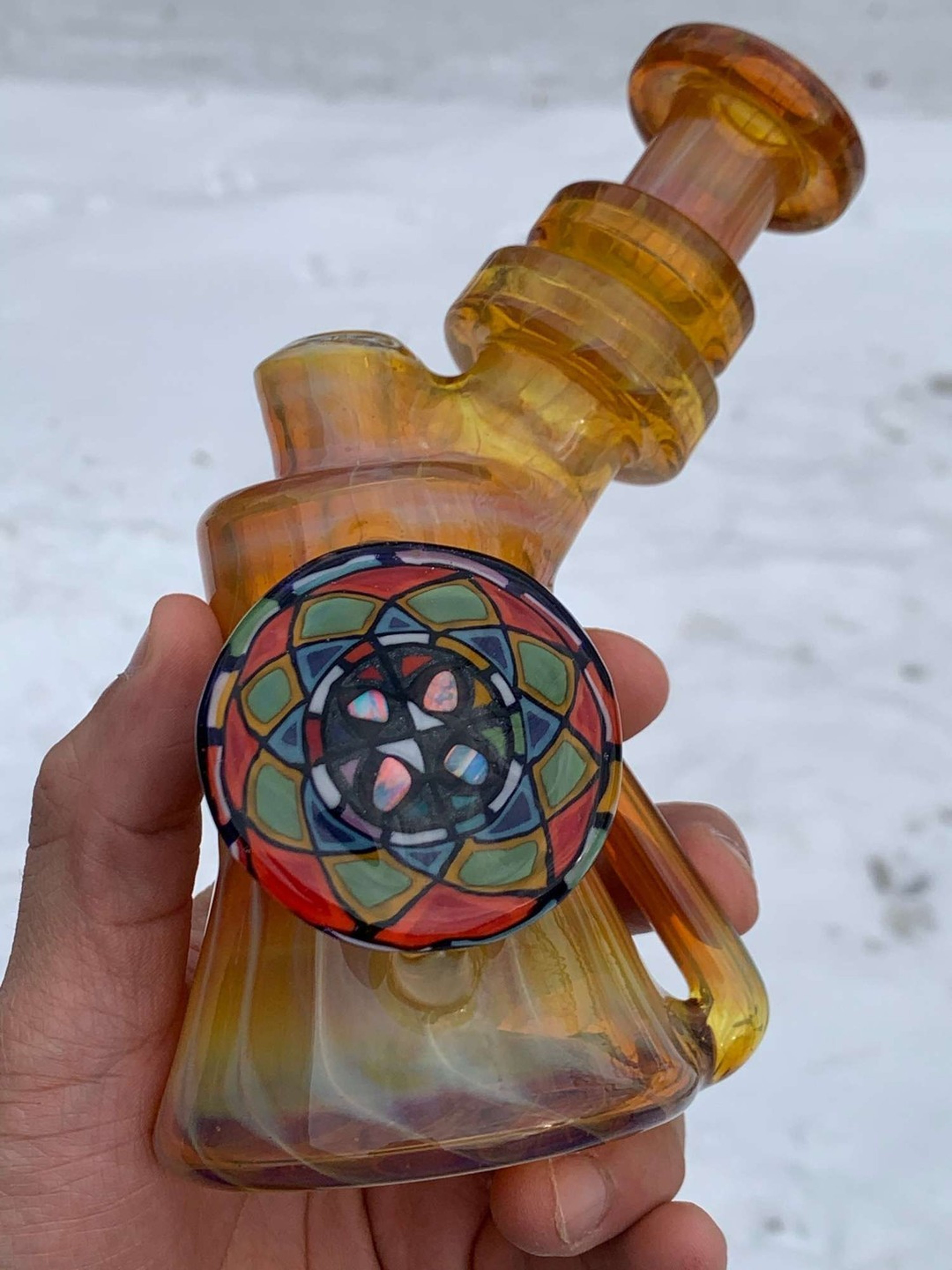 Preview pic of Ferri Glass/ PopDGlassart Collab Dragoon