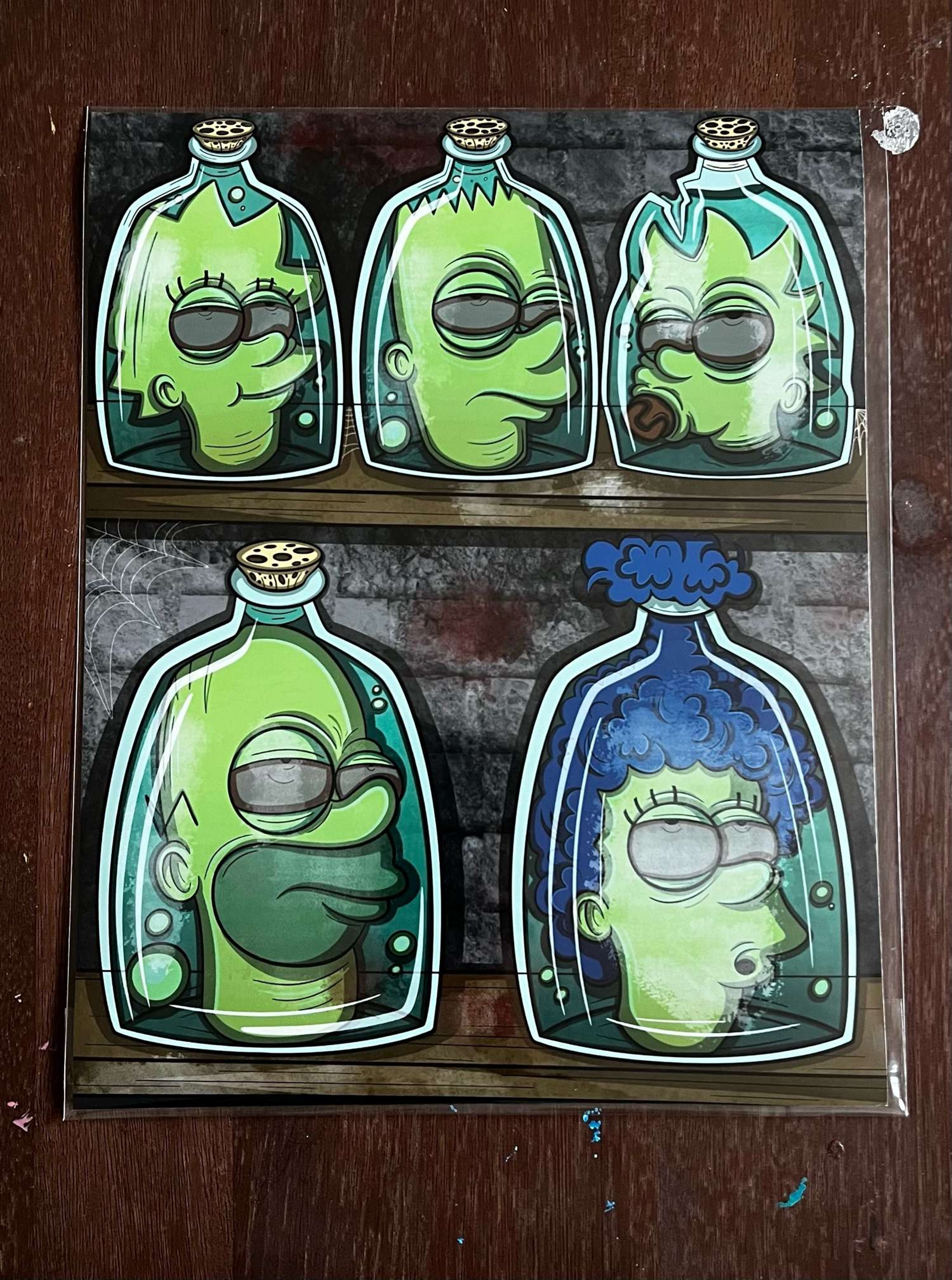 Preview pic of Simpson heads 