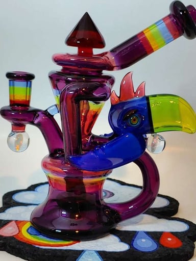 Preview pic of 2023 RJ Glass Double Uptake Recycler 10mm