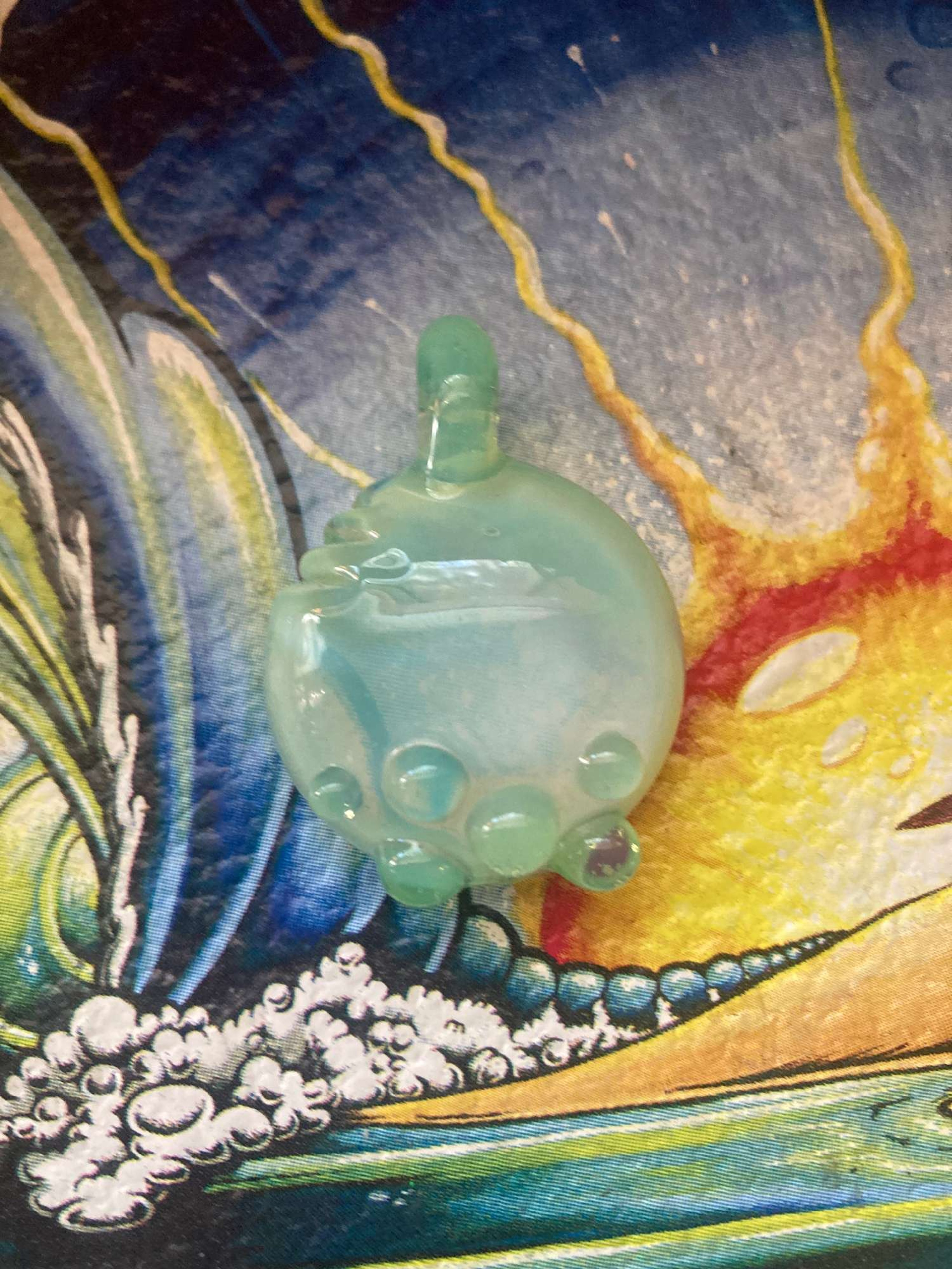 Green skumbagz pendy image 0
