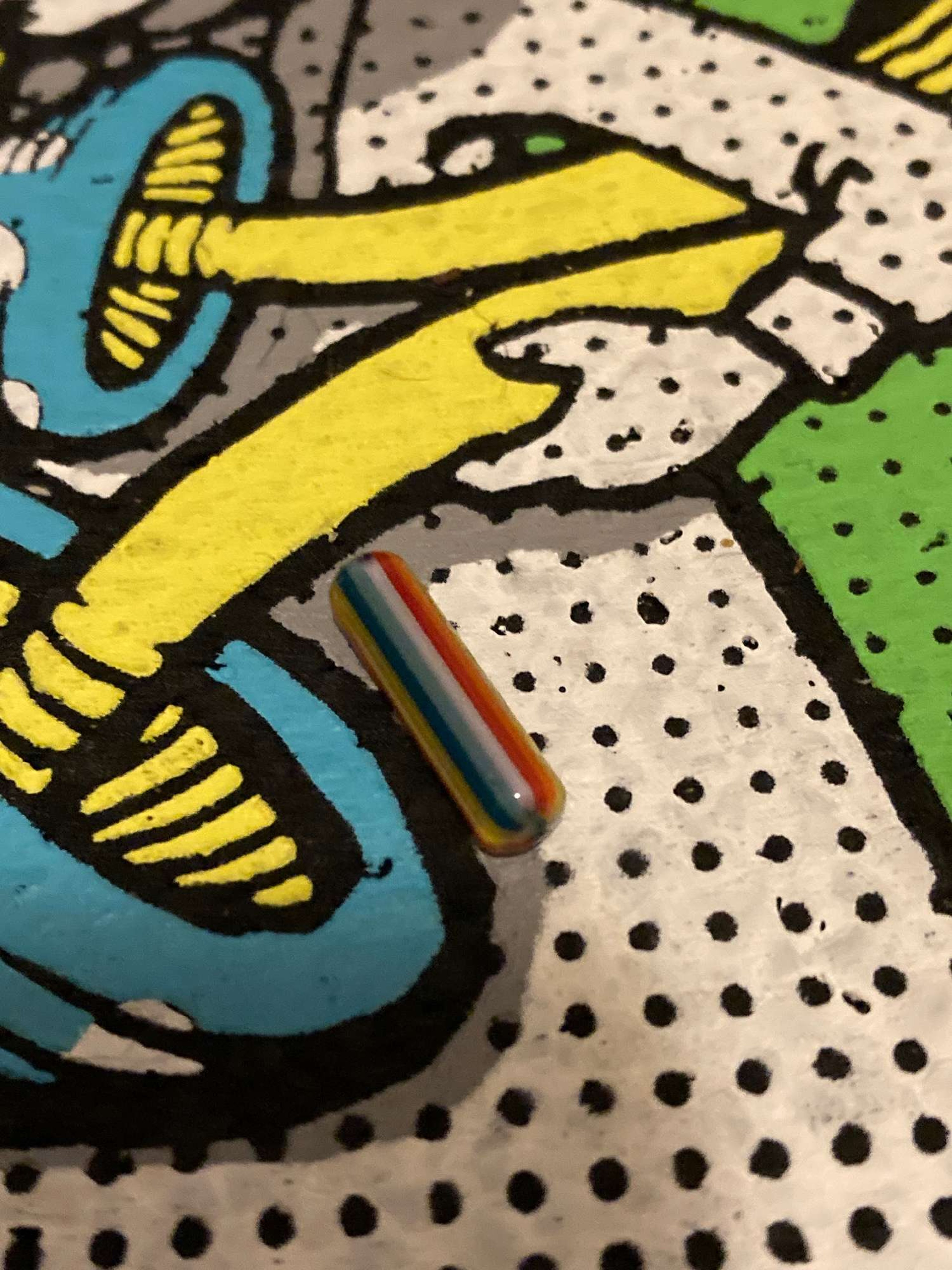 Rainbow tarp pill from Andy melts image 0