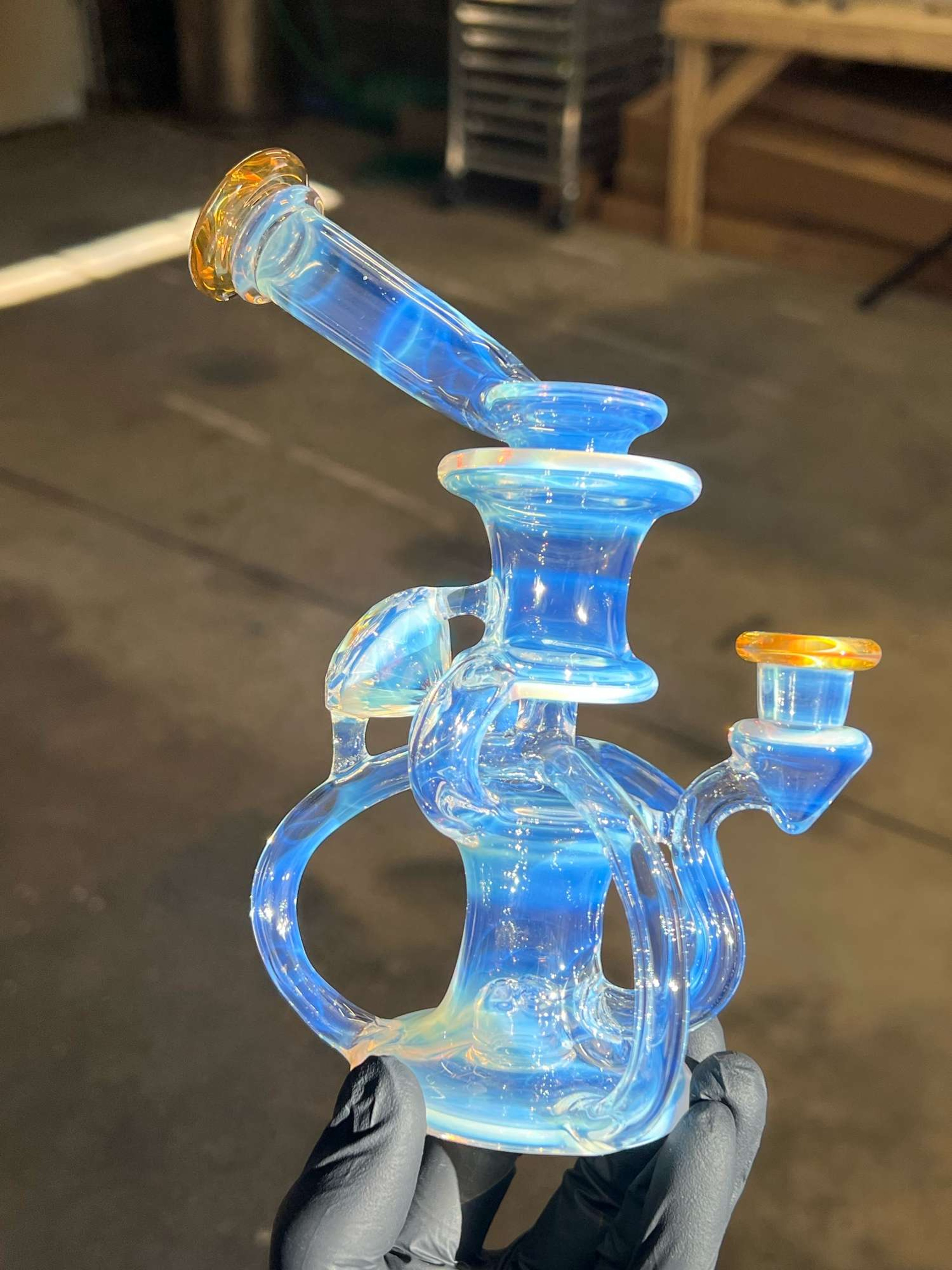 Preview pic of Moonstone and Silver Fume Triple Double