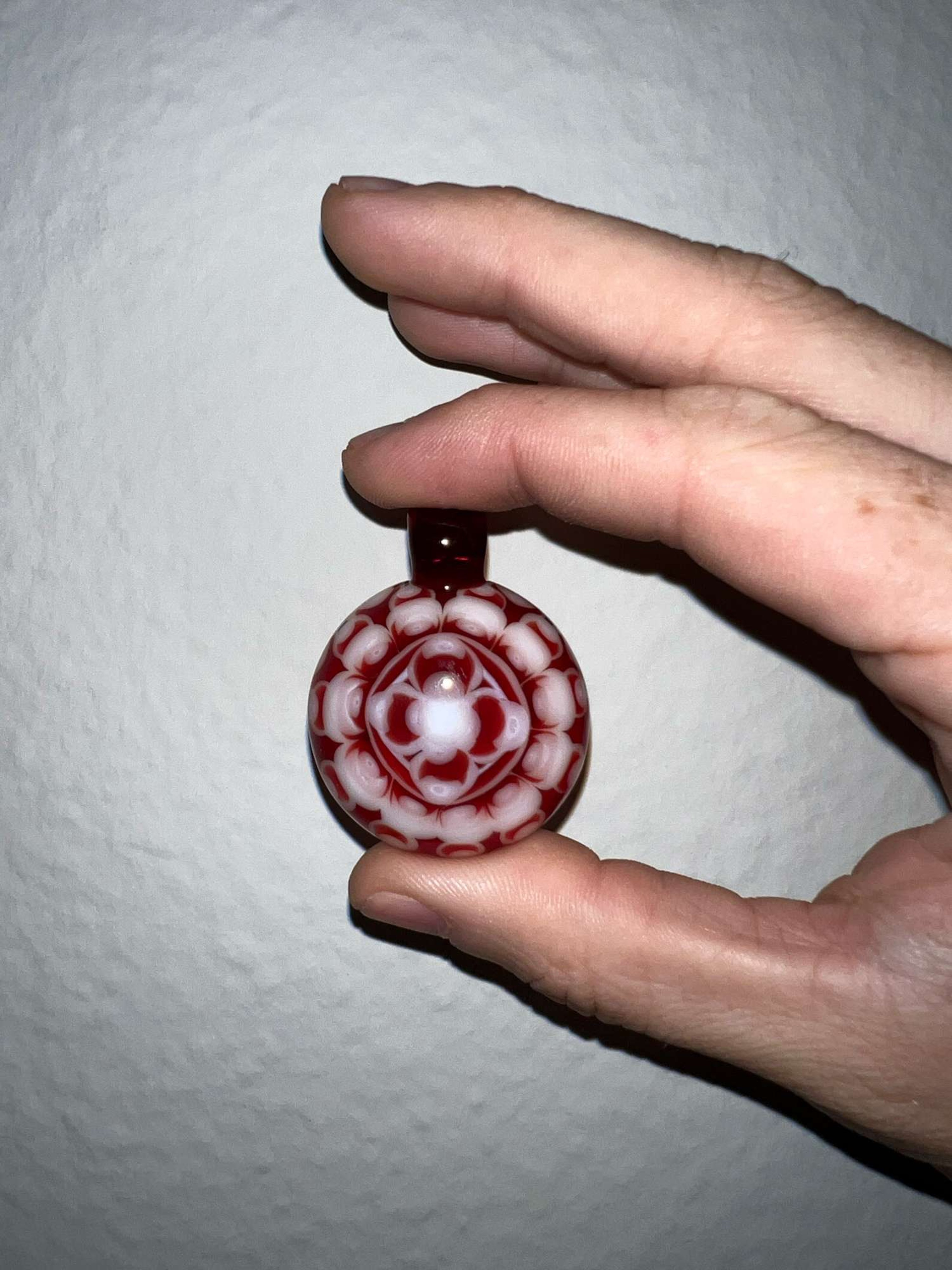 dotstack trappedglass pendy image 0