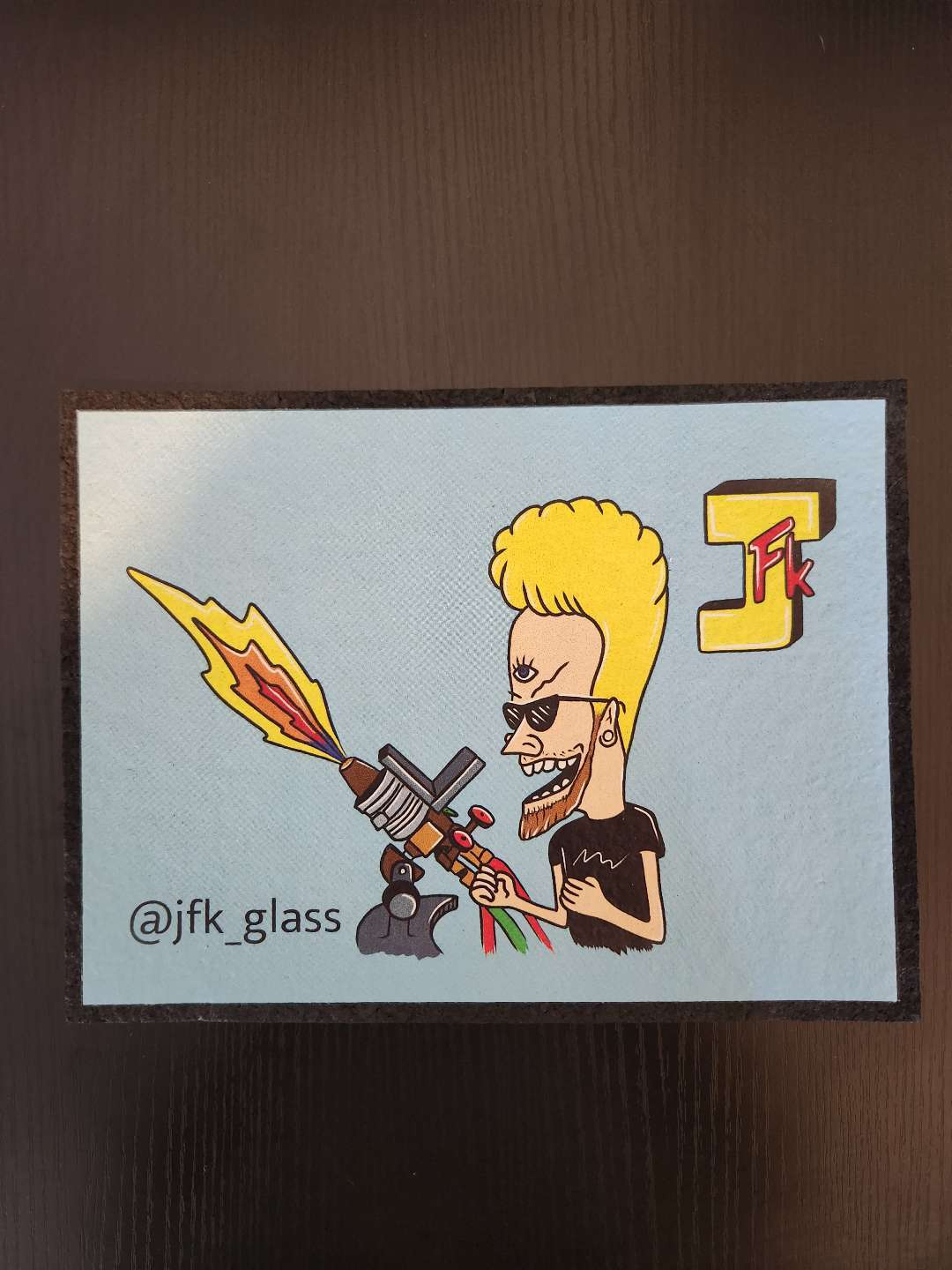 Preview pic of [BLACK FRIDAY] Limited Edition JFK Glass Moodmat