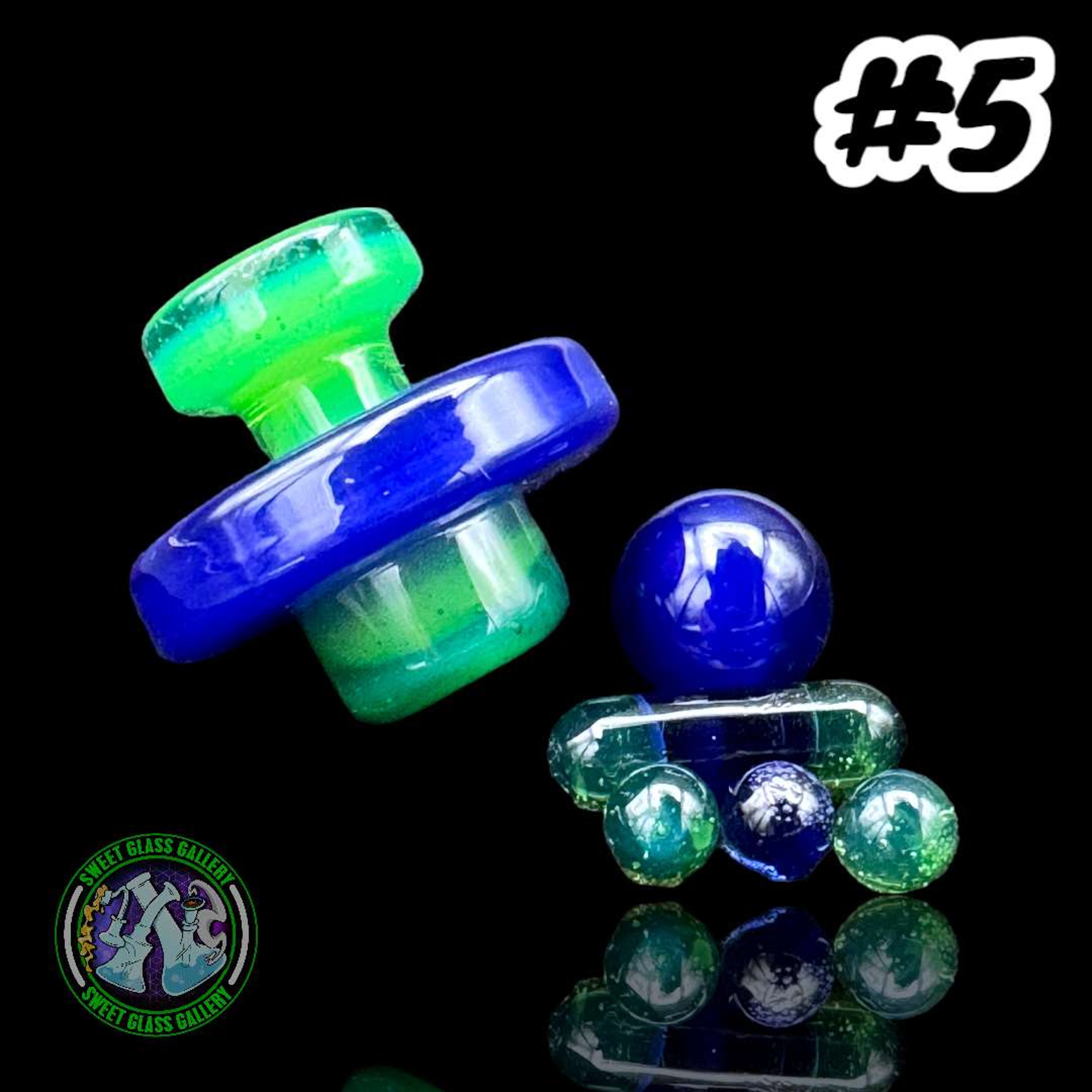 Preview pic of Empty 1 Glass - 6-Piece Slurper Set #5