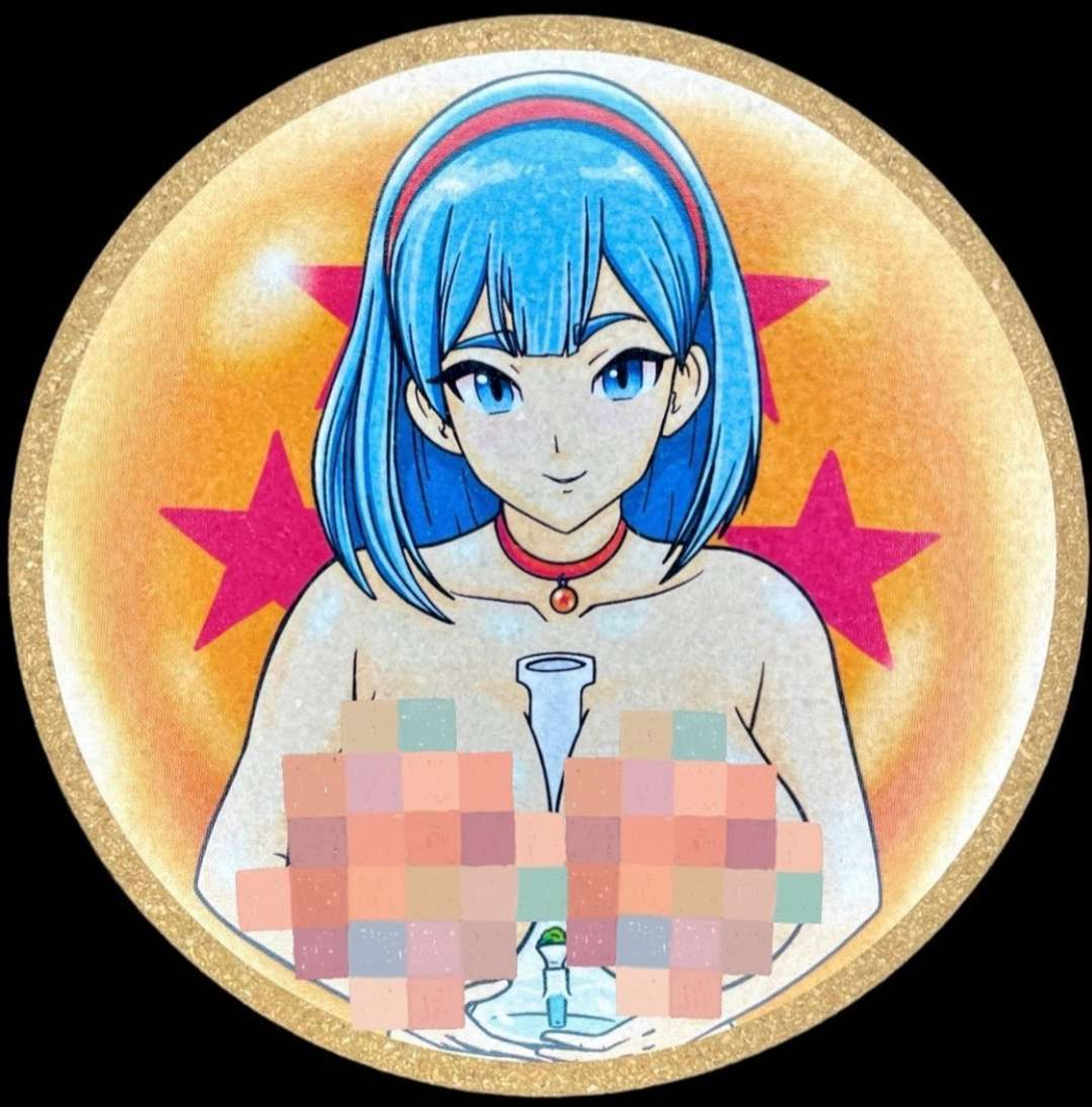 Busty Bulma mat image 0