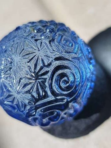 Preview pic of Azure×blueV UV 40mm 5 inch around marble with multi design