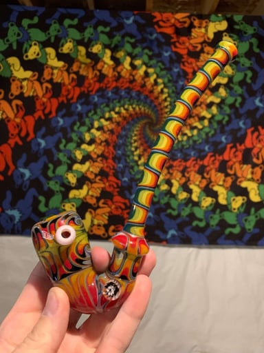 Preview pic of Gandalf bowl Katy Wright Glass