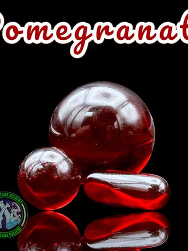 Preview pic of Brian Sheridan Glass - Slurper Set (Pomegranate)