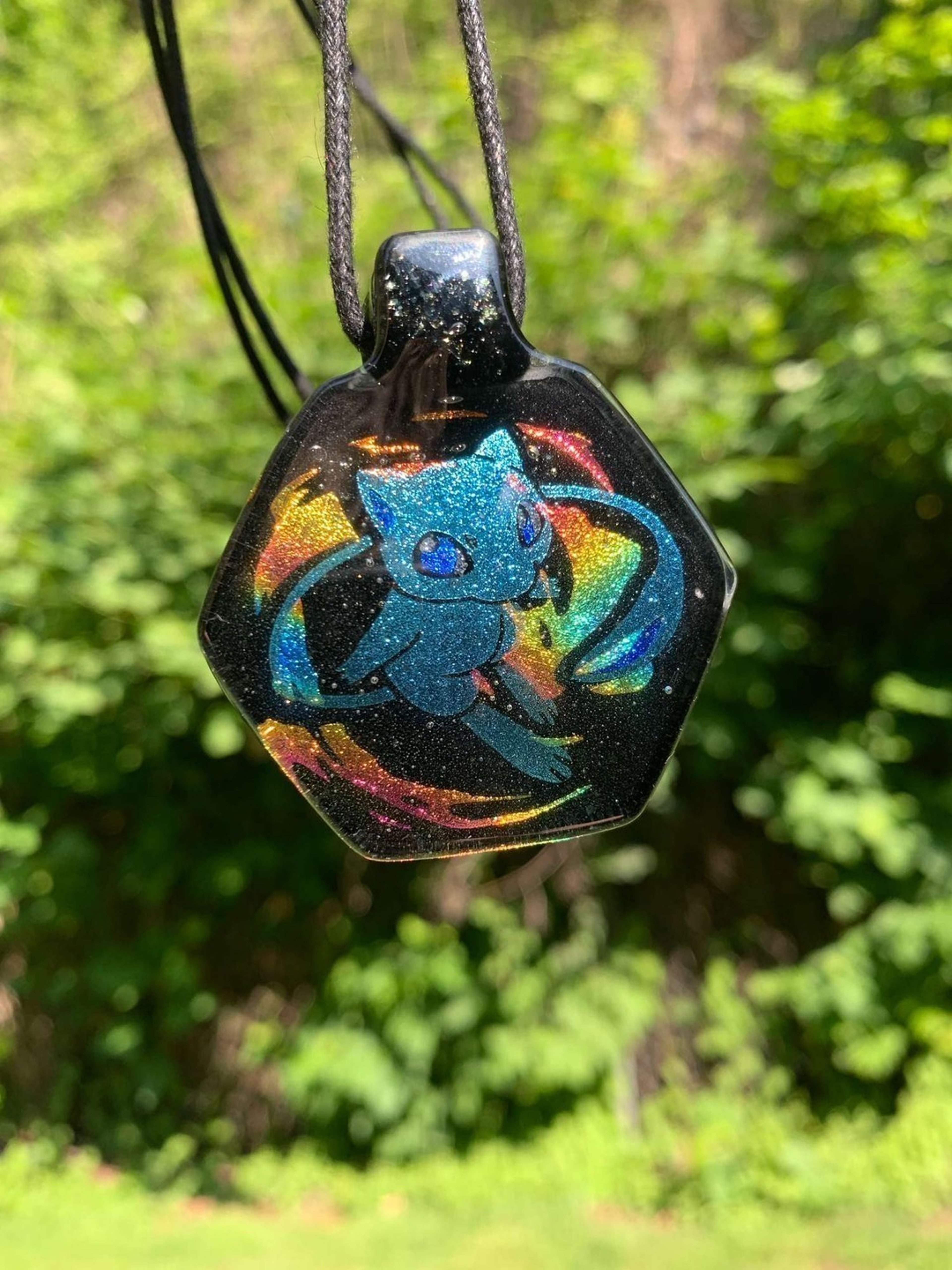 Preview pic of Dichroic Shining Mew Pendant 