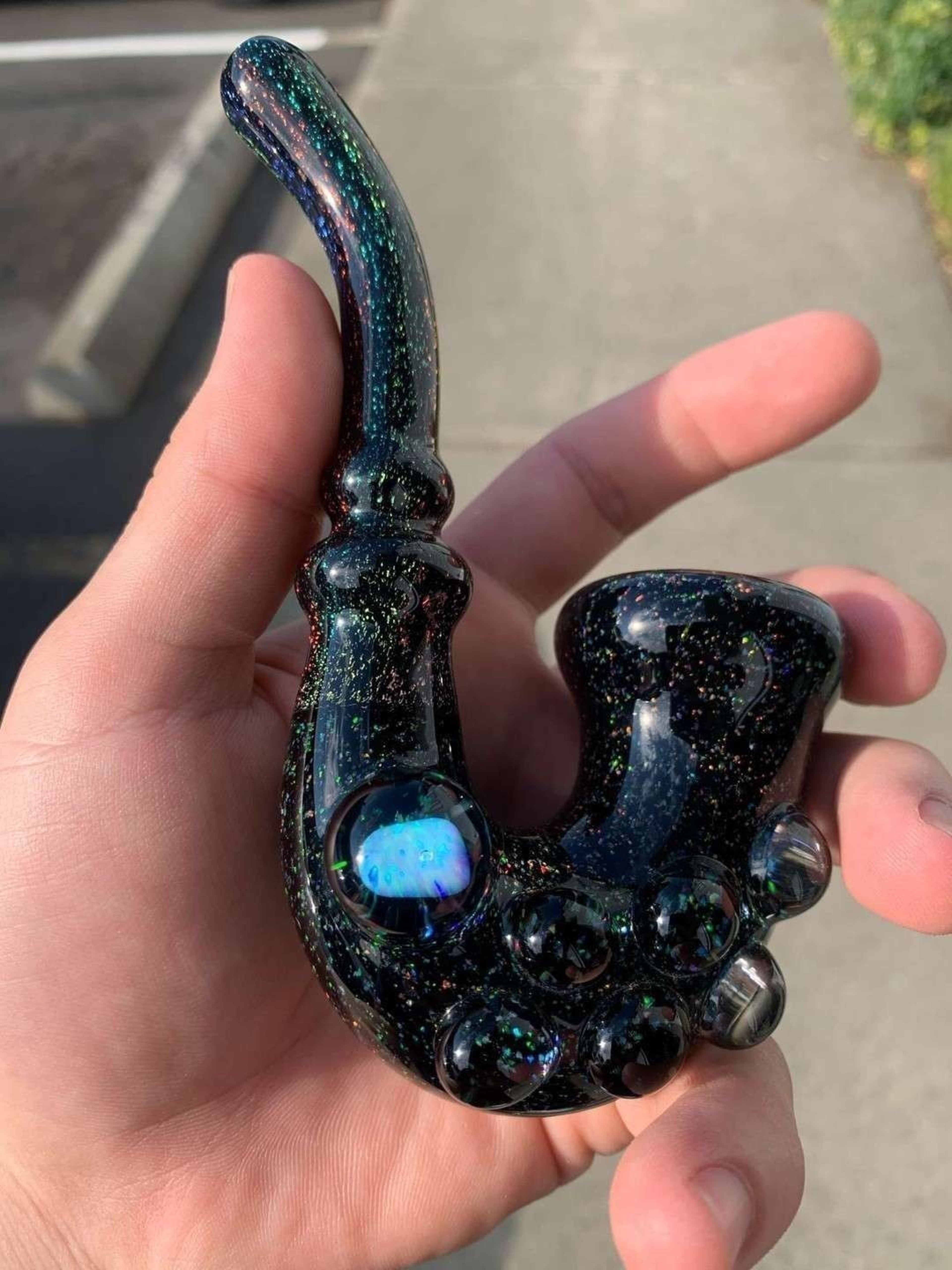 Dichroic Crushed Opal Sherlock image 0