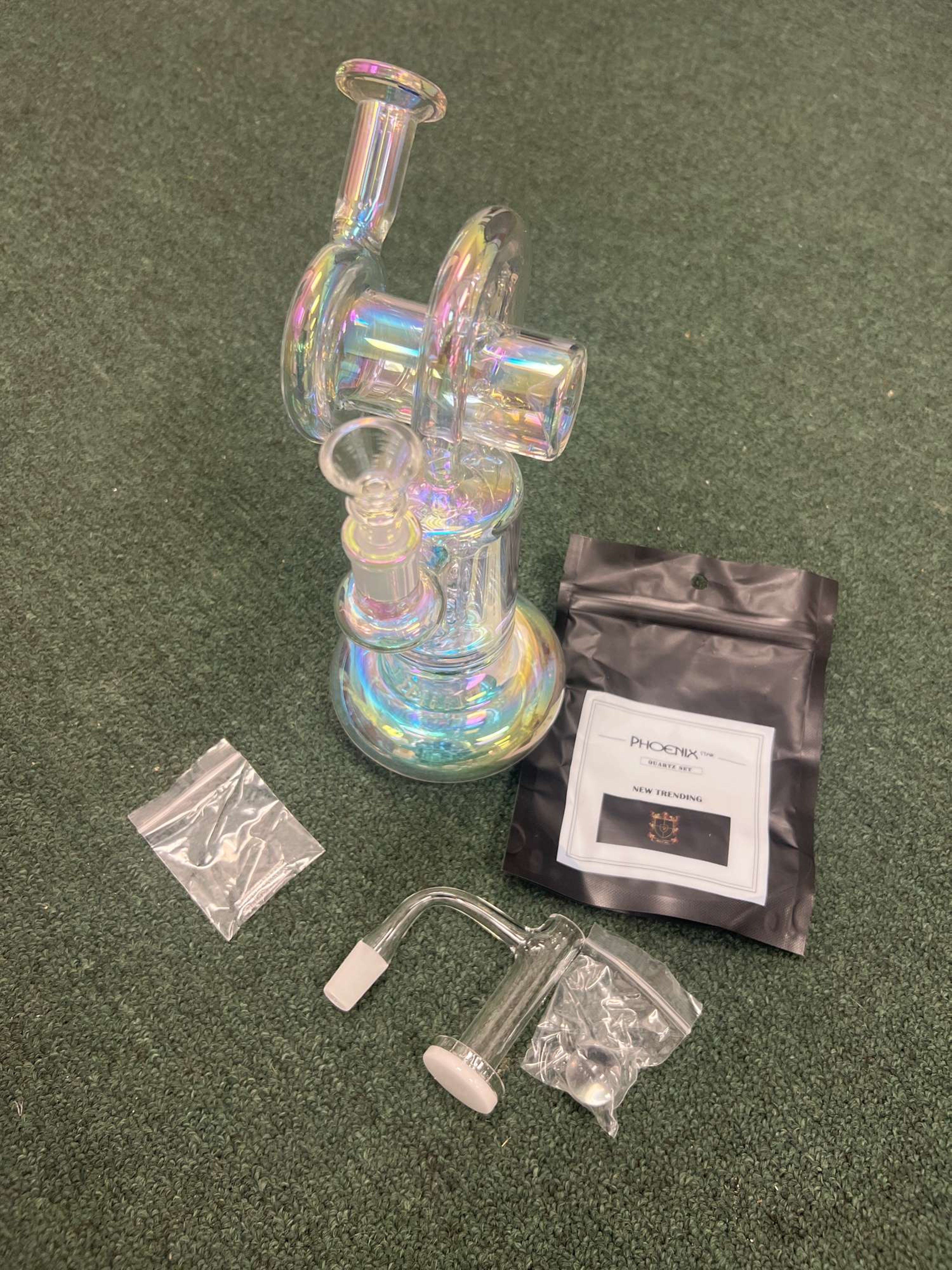 Preview pic of Recycler rainbow fumed 