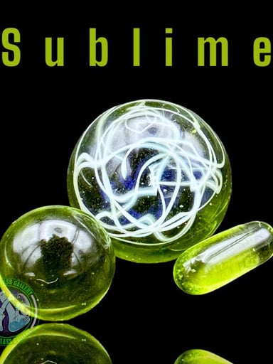 Preview pic of Garga Melt Glass - Scribble Tech Slurper Set (Sublime)