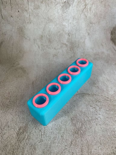 Preview pic of Cotton Candy 5 Slot Display (Pick Your Color)