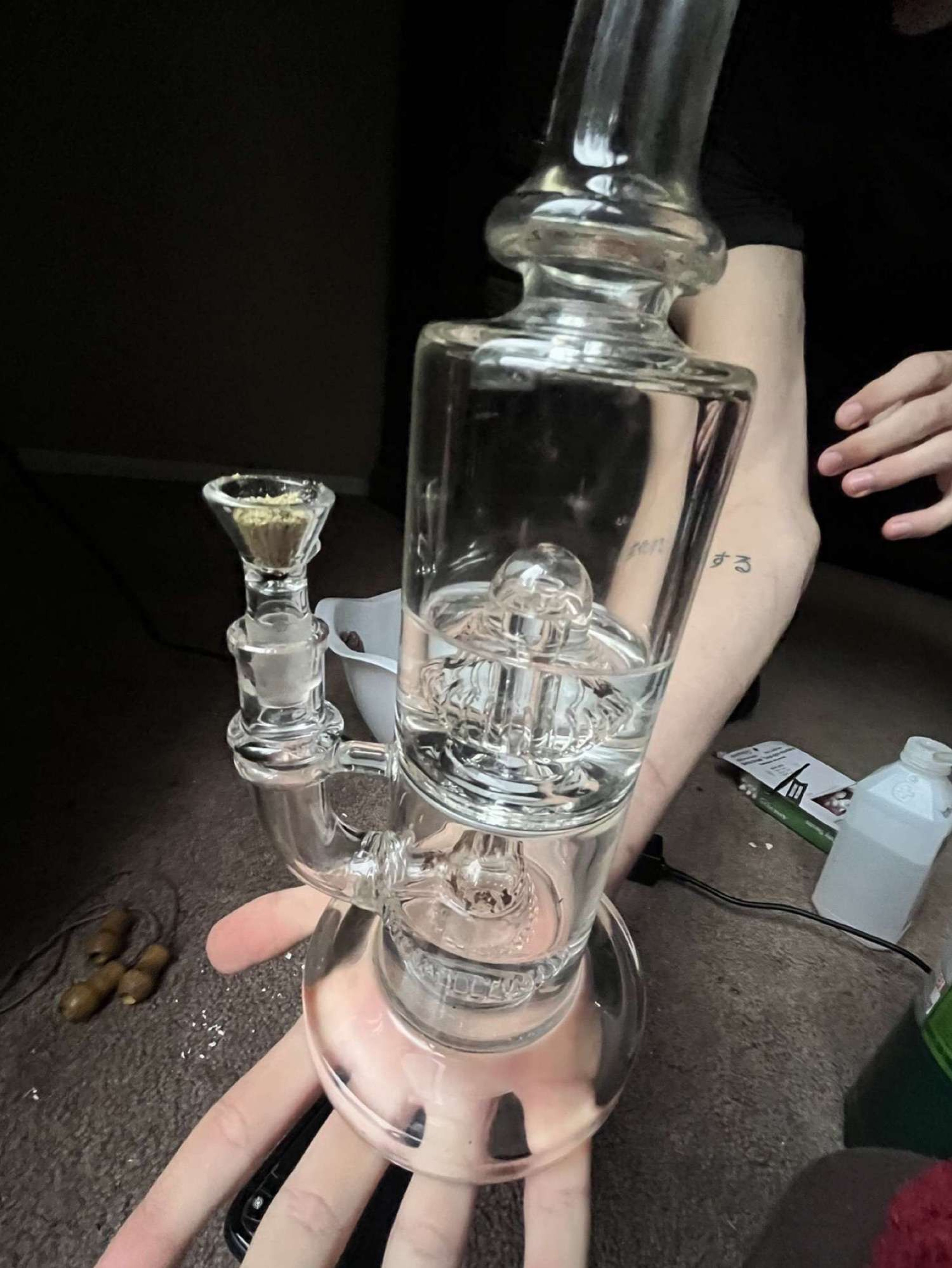 14 inch bong, 14 mm bowl piece image 0