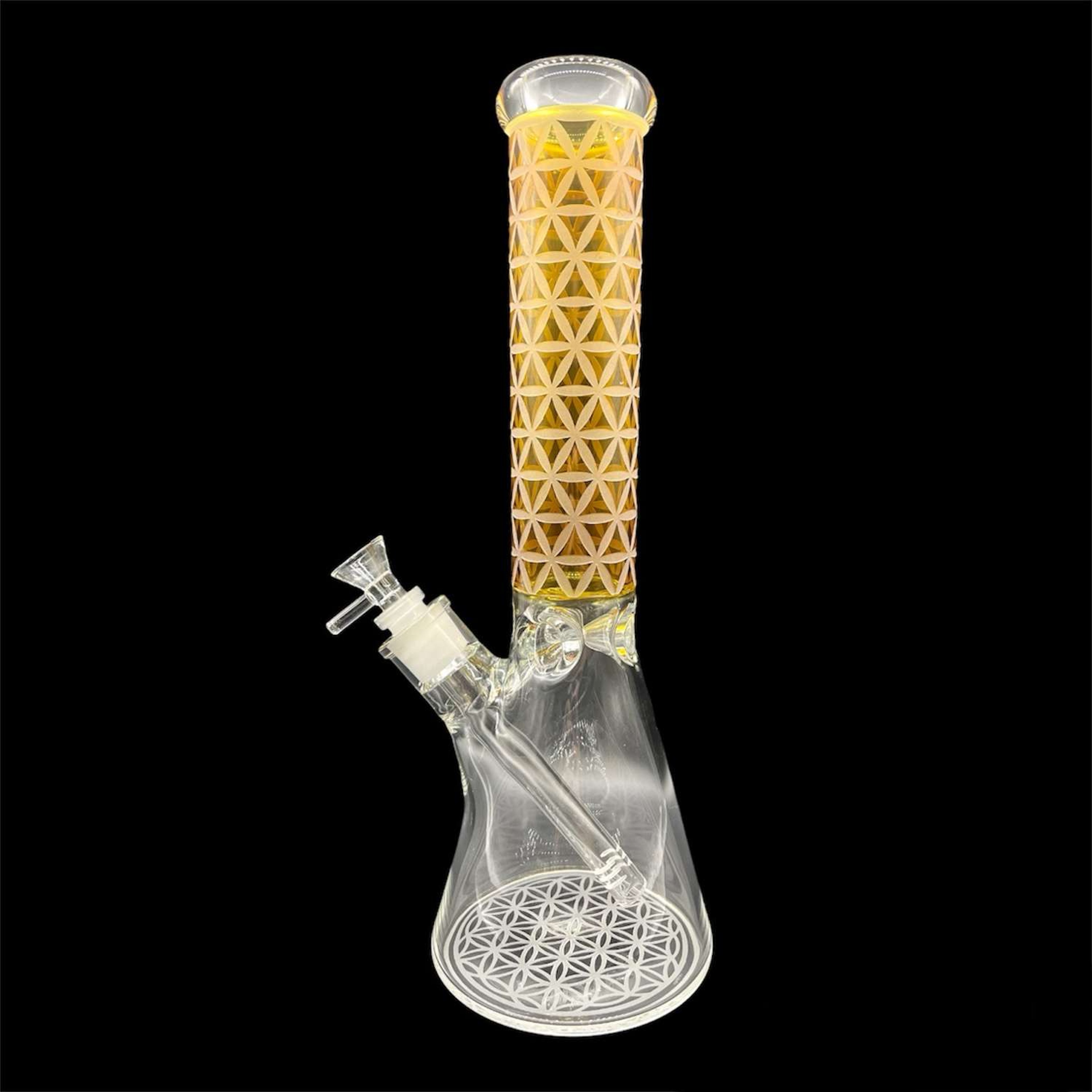 Golden - Clear Beaker image 0