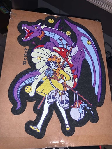 Preview pic of Slinger x Rye glass MoodMat 
